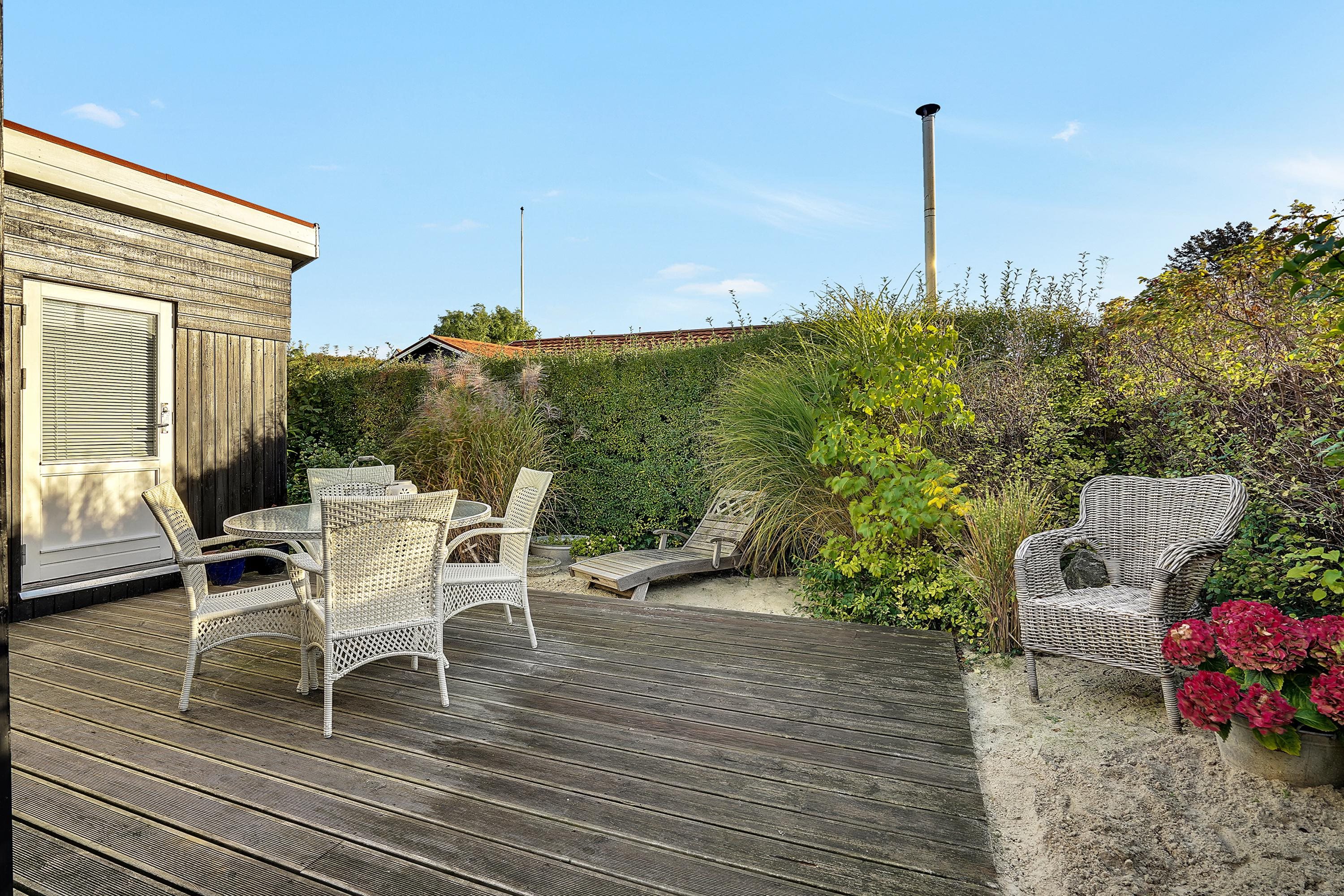 Fremhævet terrasse billede i fuldskærmstilstand. Billede af Hejsager Strandvej 268, Hejsager, 6100 Haderslev