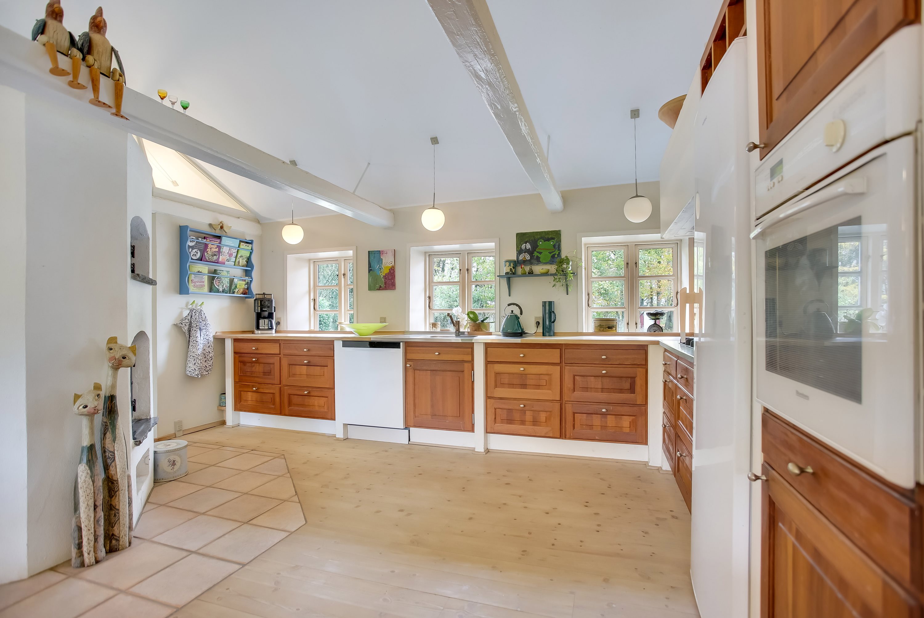 Fremhævet køkken billede i fuldskærmstilstand. Billede af Kuldbjergvej 30, Kuldbjerg, 7321 Gadbjerg