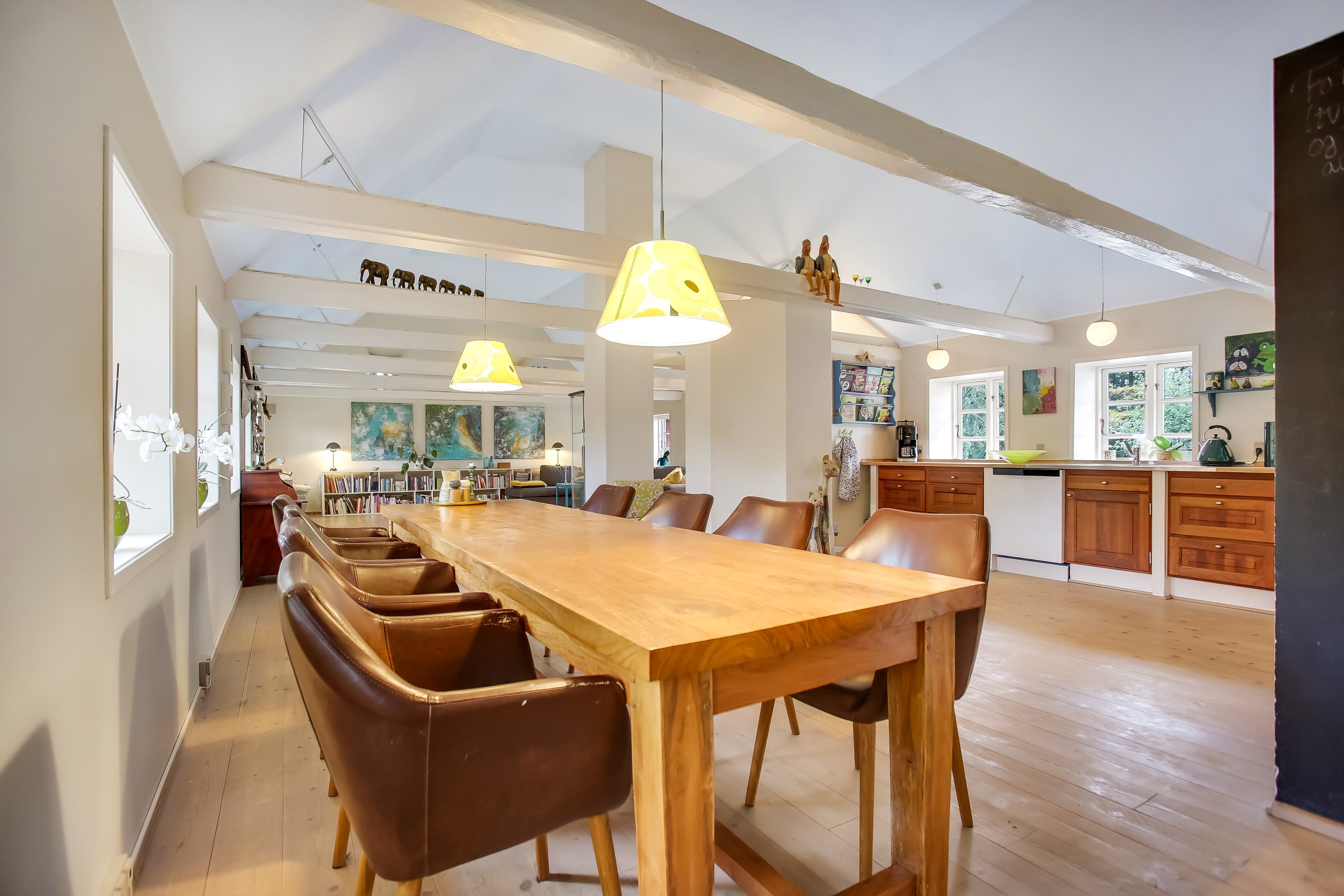 Fremhævet stue billede i fuldskærmstilstand. Billede af Kuldbjergvej 30, Kuldbjerg, 7321 Gadbjerg