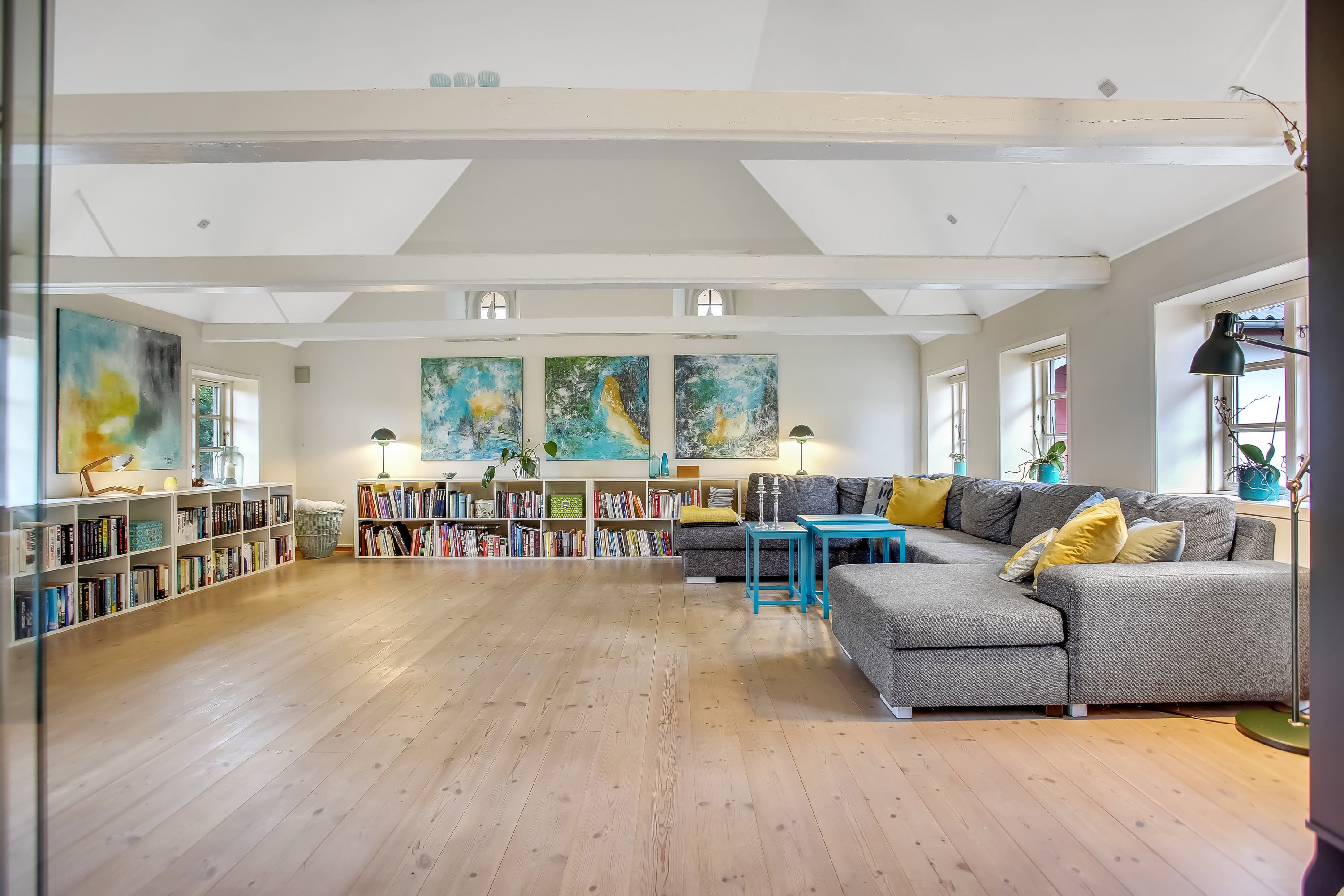 Fremhævet stue billede i fuldskærmstilstand. Billede af Kuldbjergvej 30, Kuldbjerg, 7321 Gadbjerg