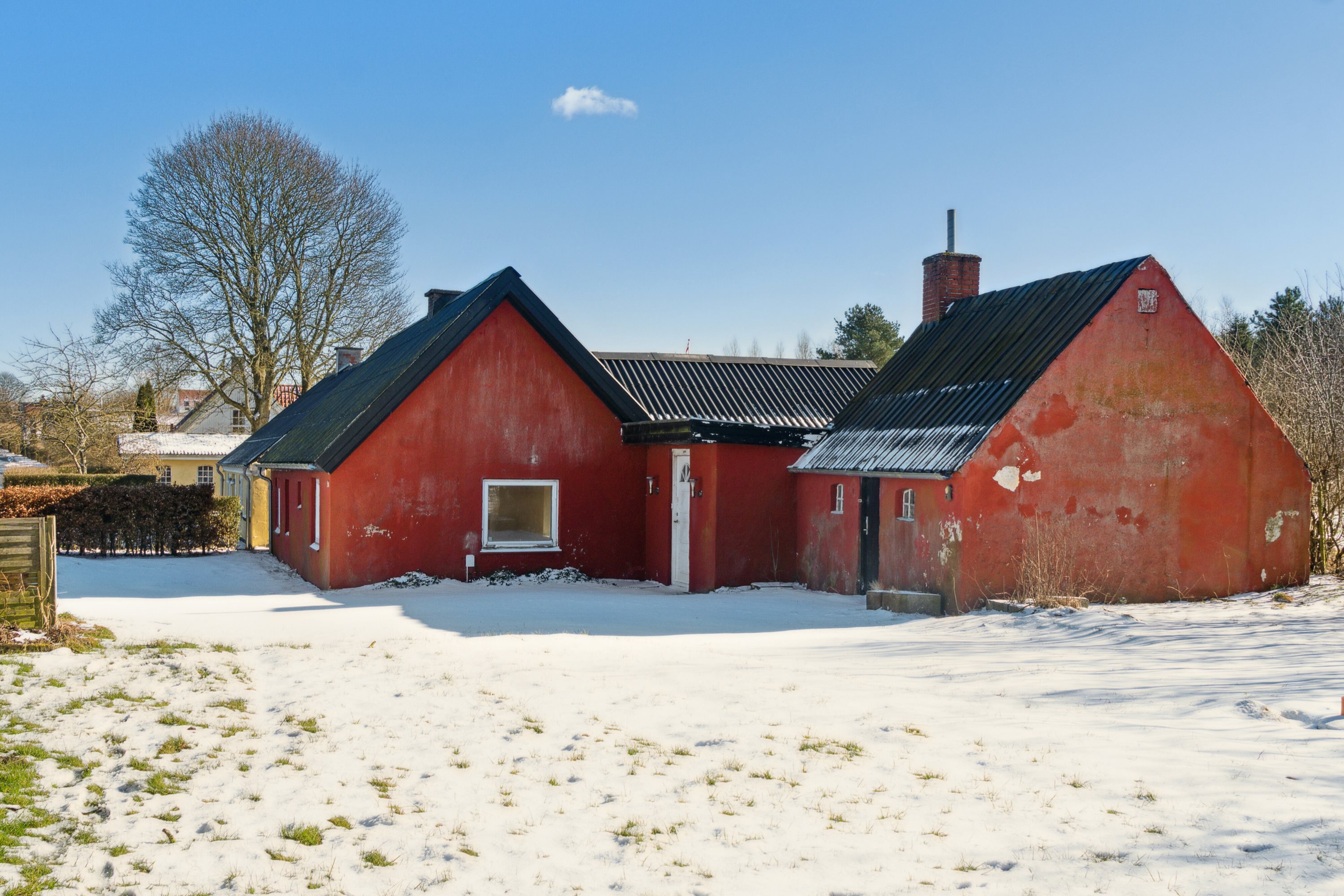 Fremhævet udendørs billede i fuldskærmstilstand. Billede af Borup Byvej 100, 8920 Randers NV