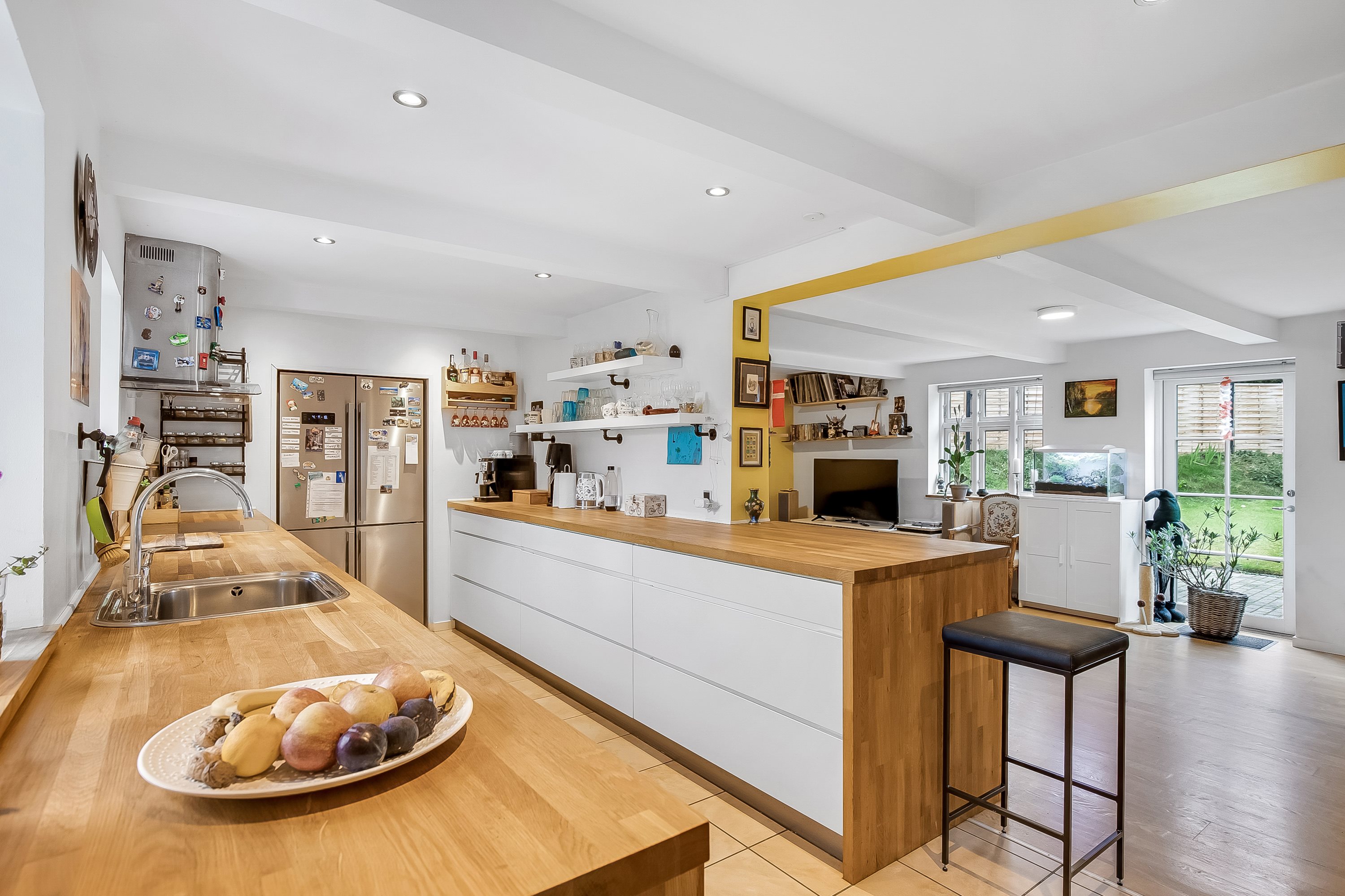 Fremhævet køkken billede i fuldskærmstilstand. Billede af Gl. Donsvej 9, Bramdrupdam, 6000 Kolding