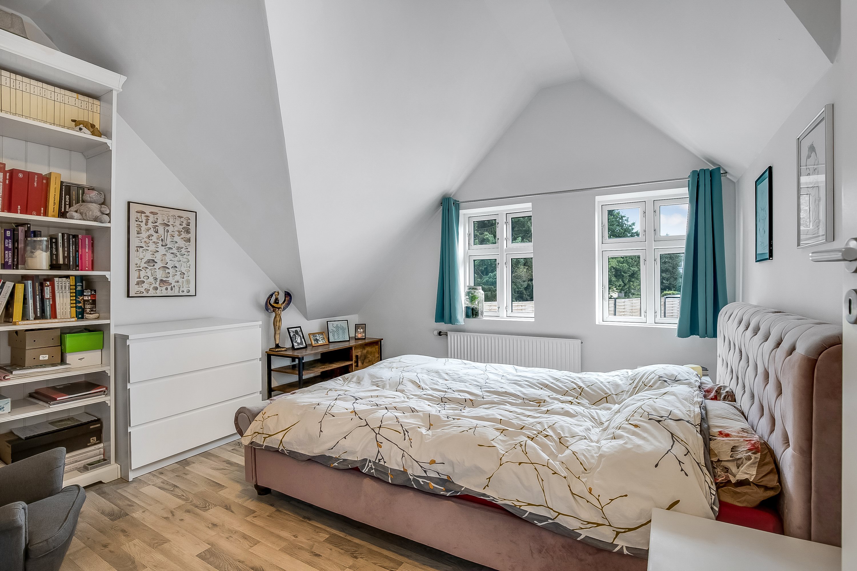 Fremhævet soveværelse billede i fuldskærmstilstand. Billede af Gl. Donsvej 9, Bramdrupdam, 6000 Kolding