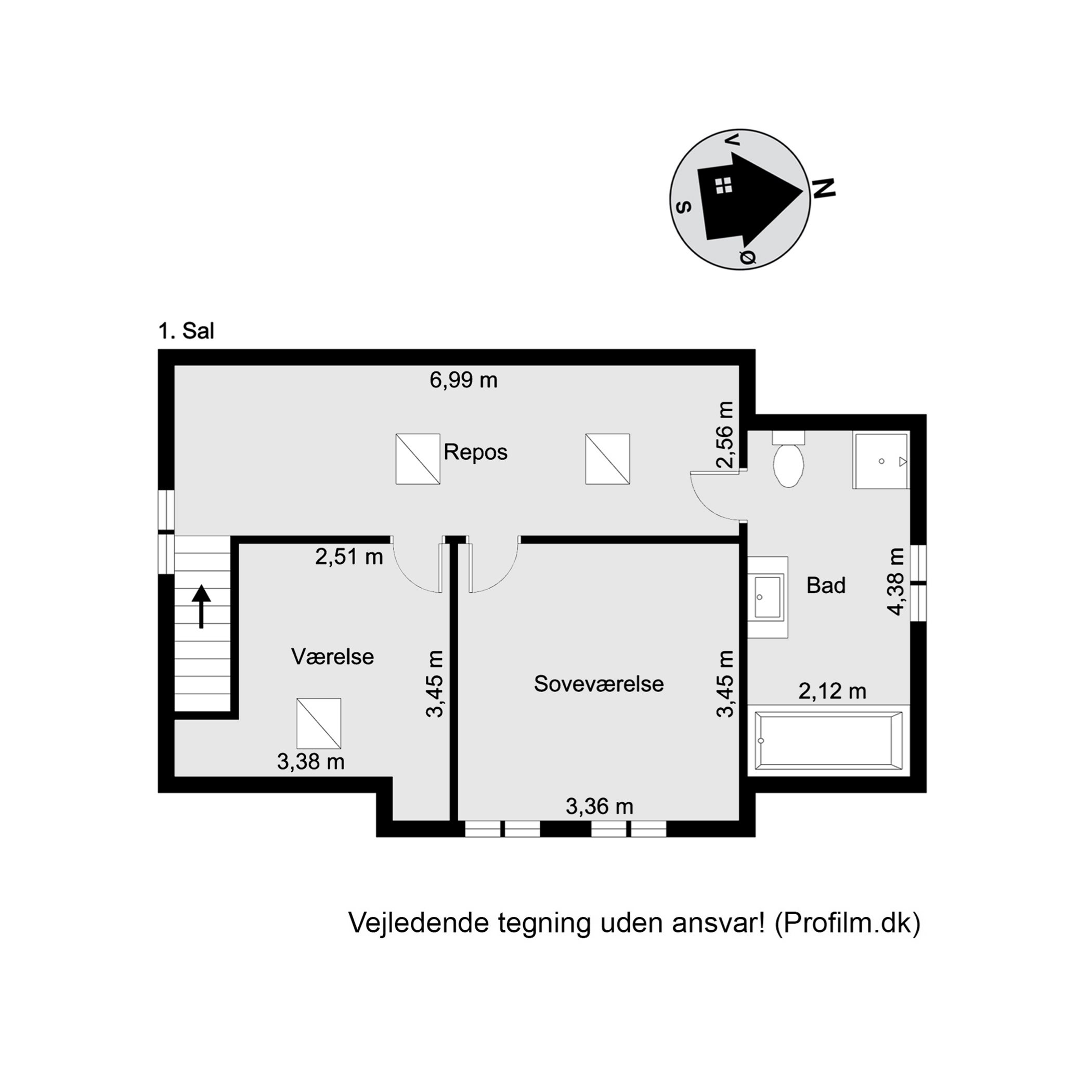 Plantegninger billede af Gl. Donsvej 9, Bramdrupdam, 6000 Kolding