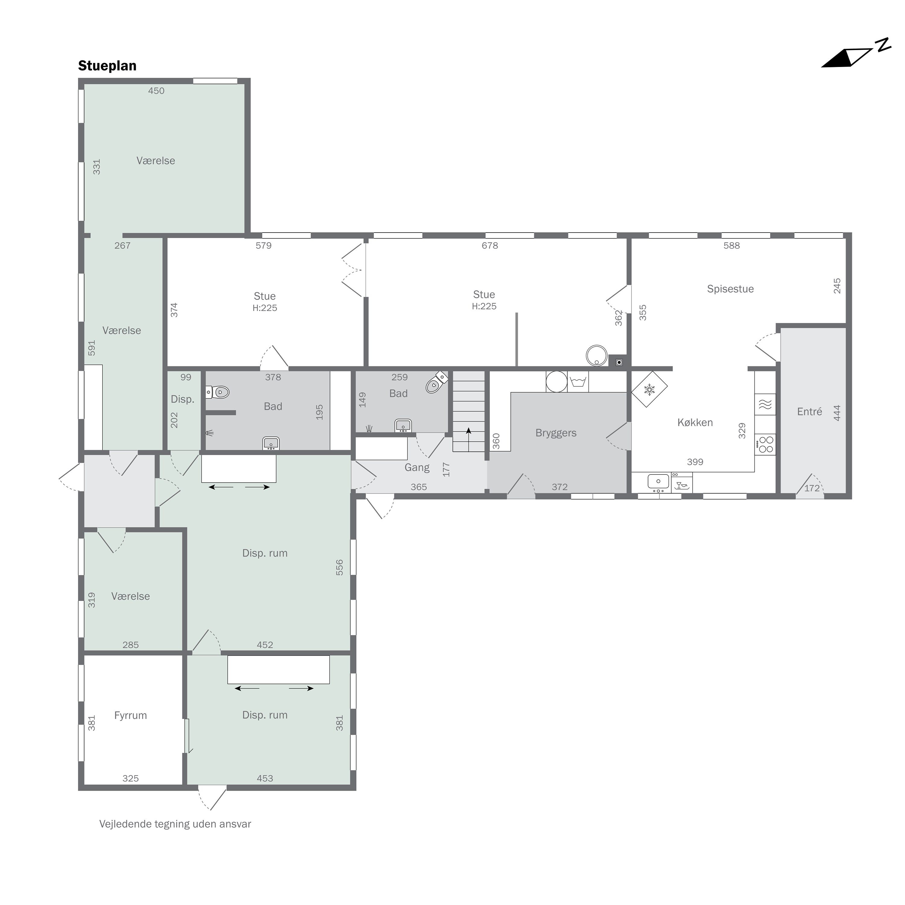 Plantegninger billede af Ribevej 30, Bremmerholm, 6230 Rødekro