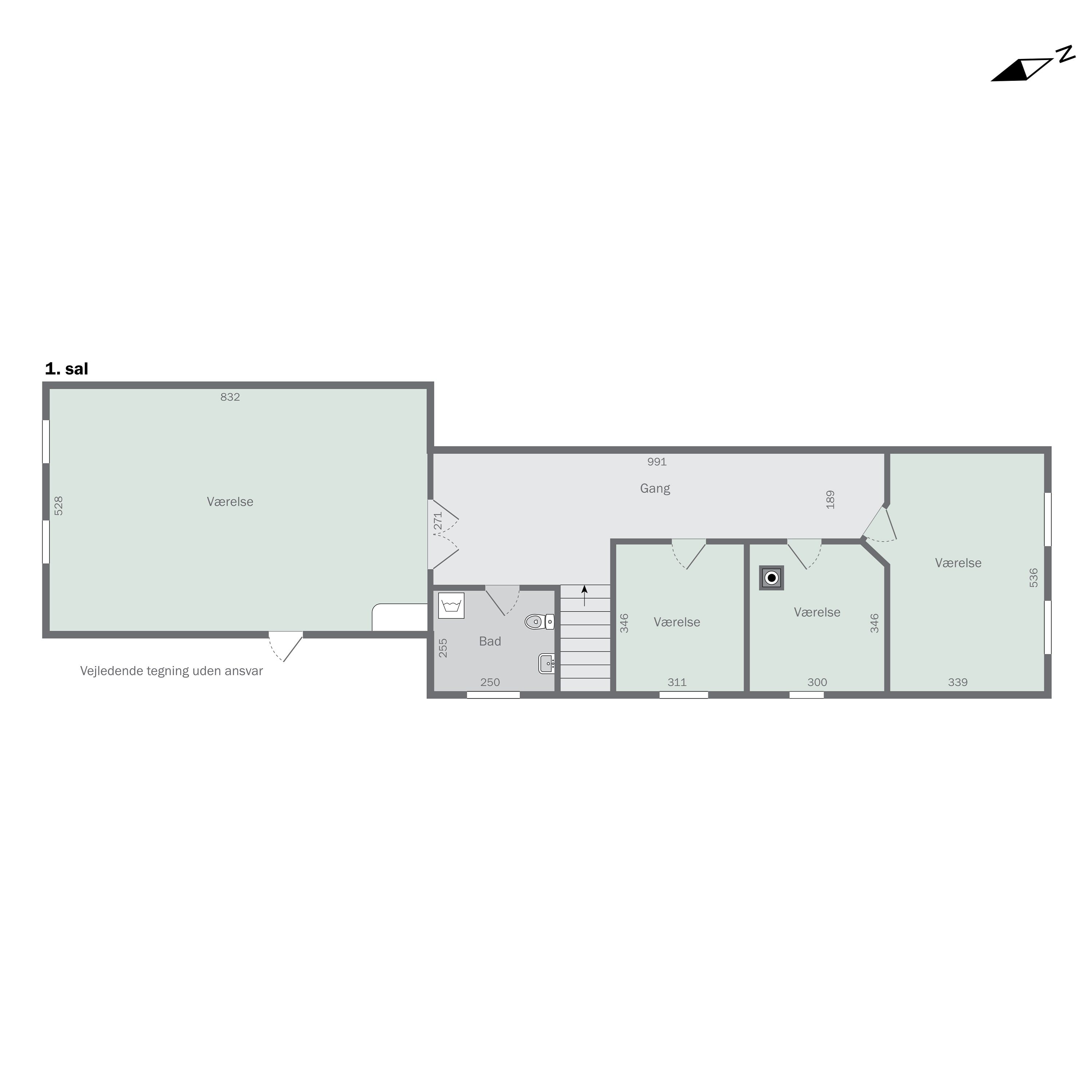 Plantegninger billede af Ribevej 30, Bremmerholm, 6230 Rødekro