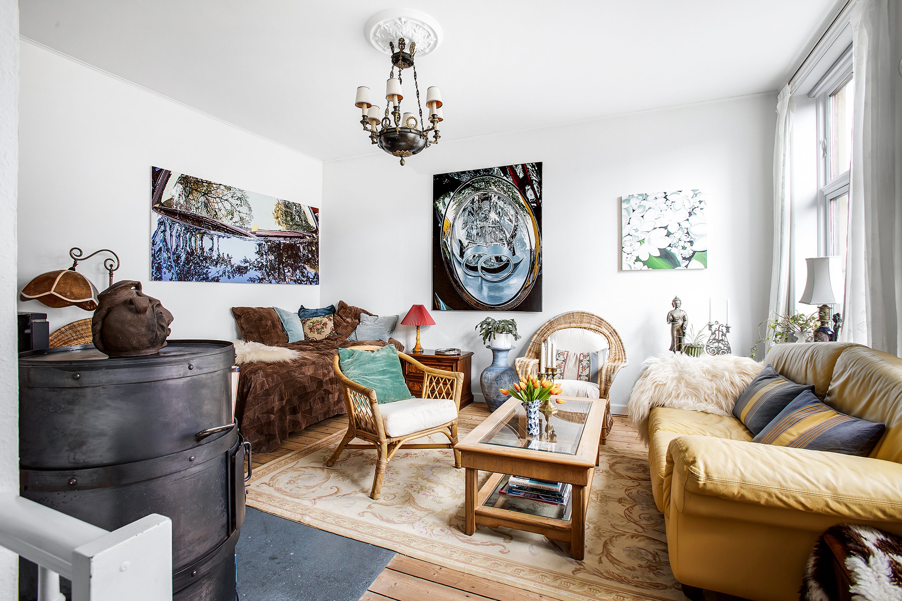 Fremhævet stue billede i fuldskærmstilstand. Billede af Bodestræde 8, 2791 Dragør