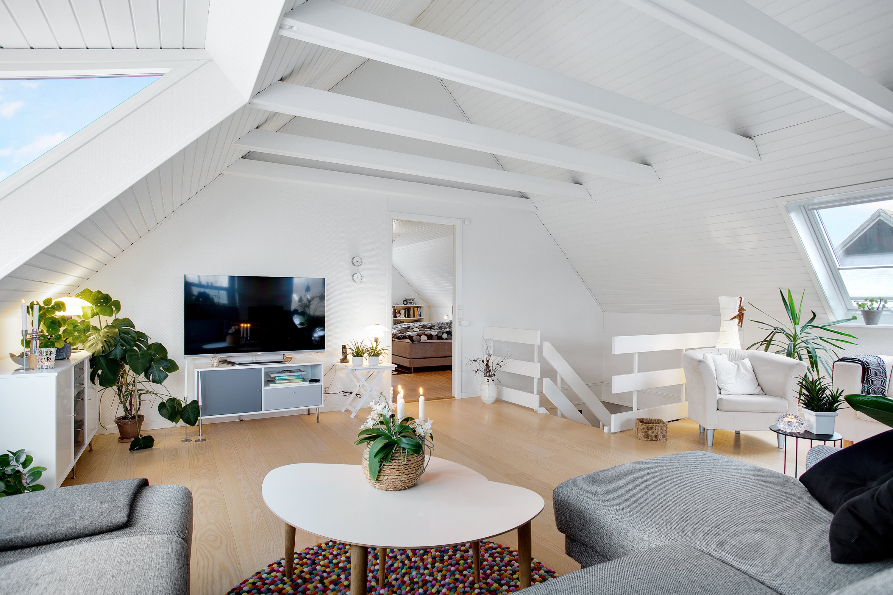 Fremhævet stue billede i fuldskærmstilstand. Billede af Fænøvej 14, 9990 Skagen