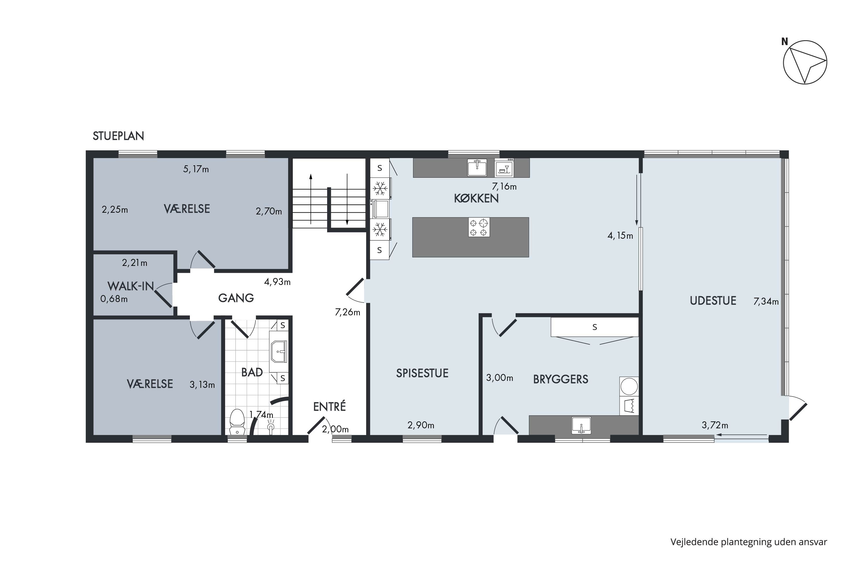 Plantegninger billede af Fænøvej 14, 9990 Skagen