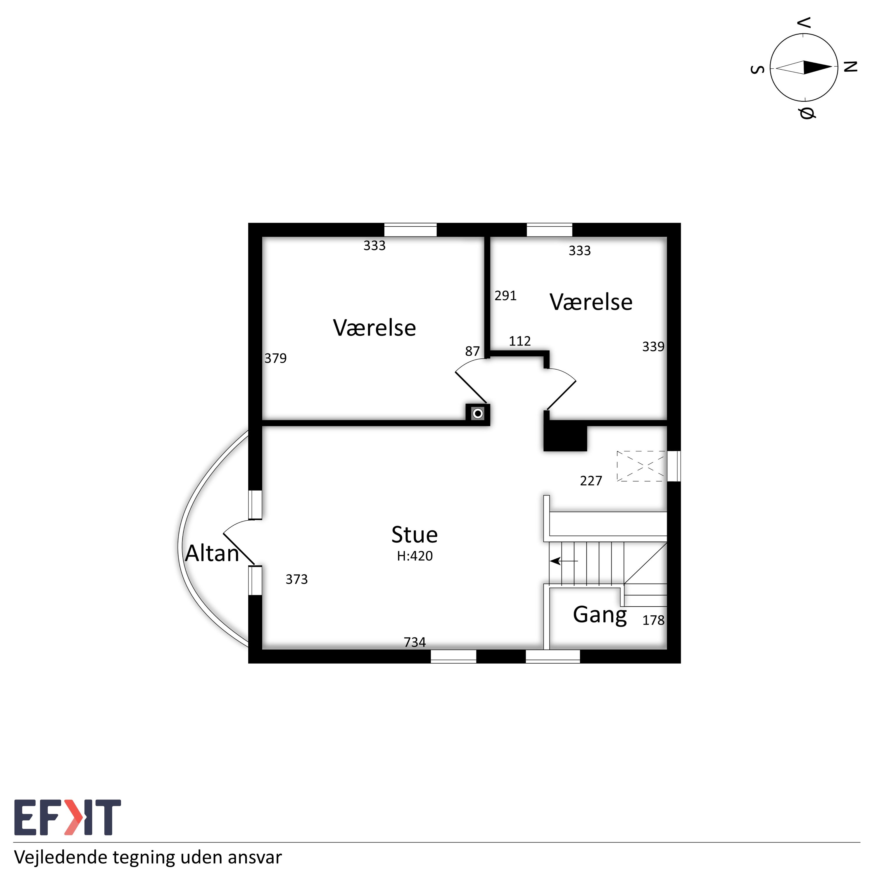 Fremhævet andet billede i fuldskærmstilstand. Billede af Østergade 29, 8860 Ulstrup