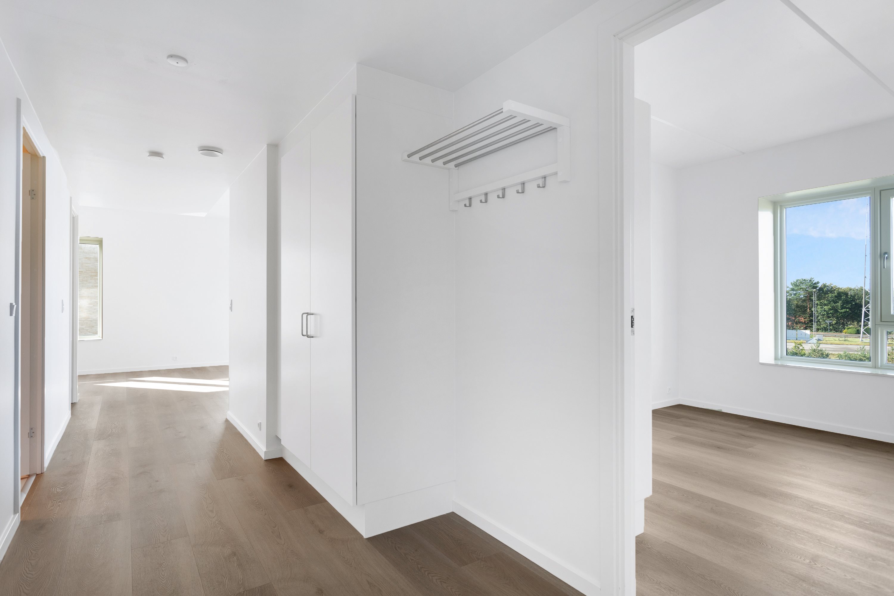 Fremhævet entré billede i fuldskærmstilstand. Billede af Peder Nielsens Gade 5, 1. 4., 9700 Brønderslev