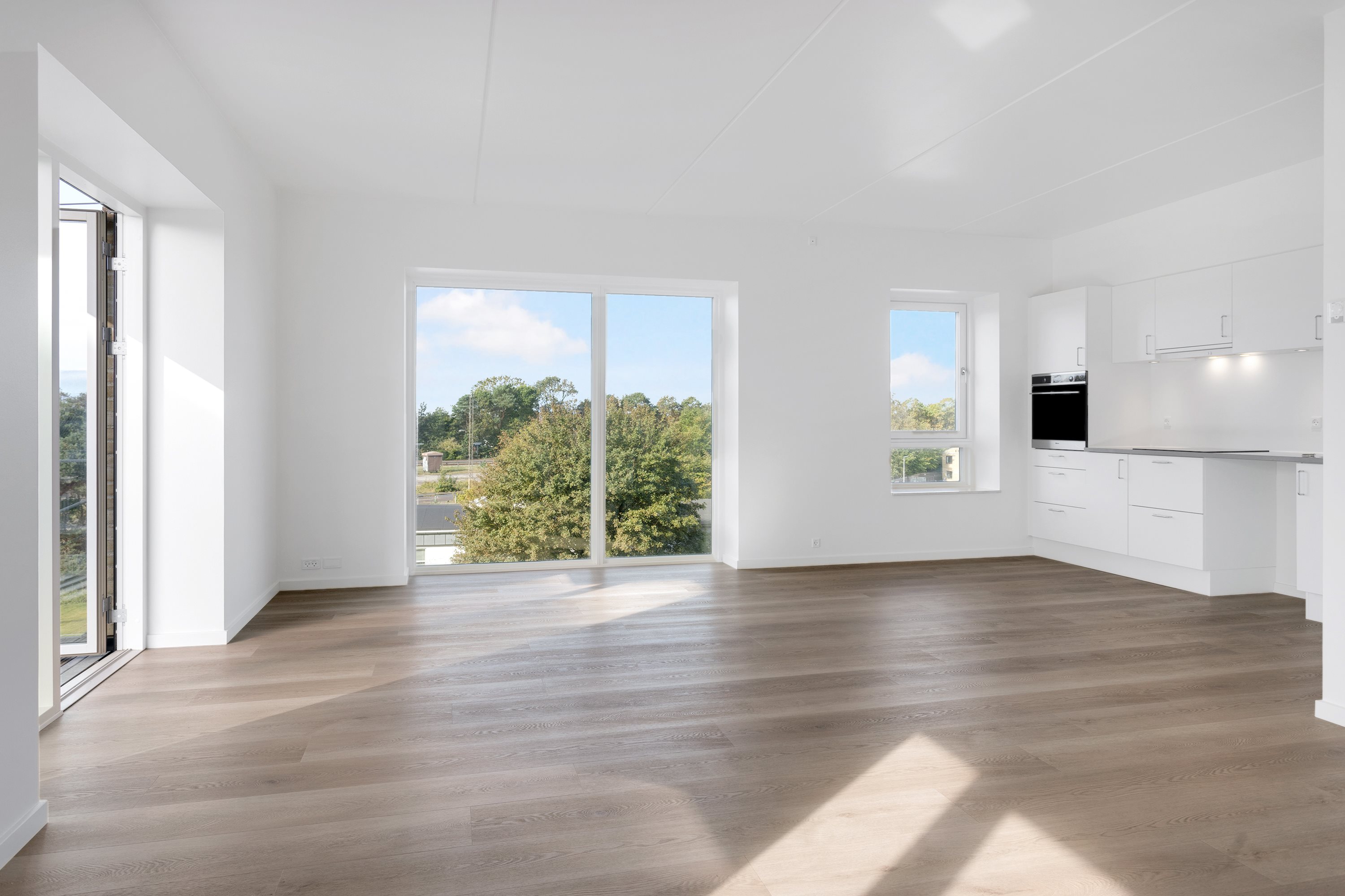 Fremhævet stue billede i fuldskærmstilstand. Billede af Peder Nielsens Gade 5, 1. 4., 9700 Brønderslev