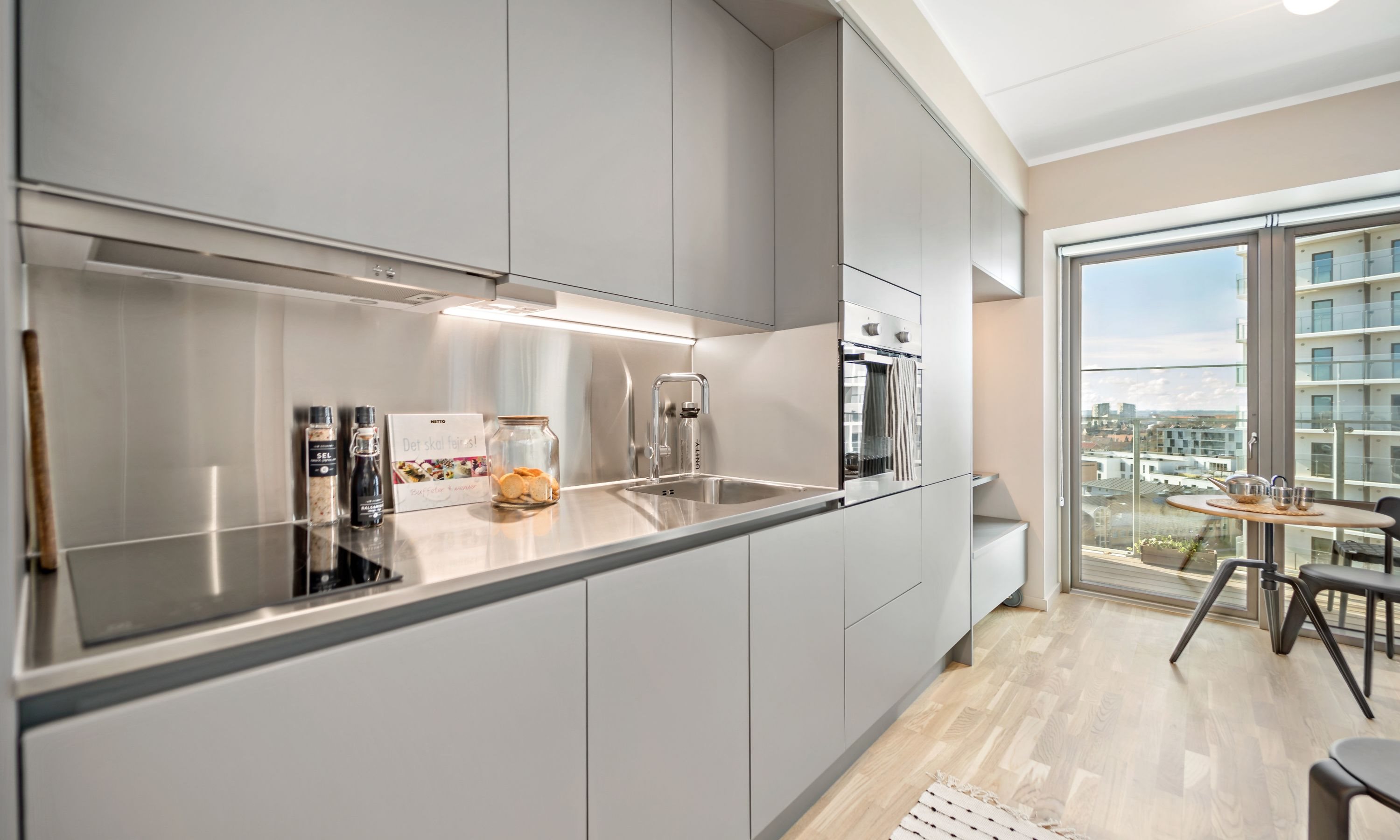 Fremhævet køkken billede i fuldskærmstilstand. Billede af Gøteborg Allé 6, 1. 11., 8200 Aarhus N