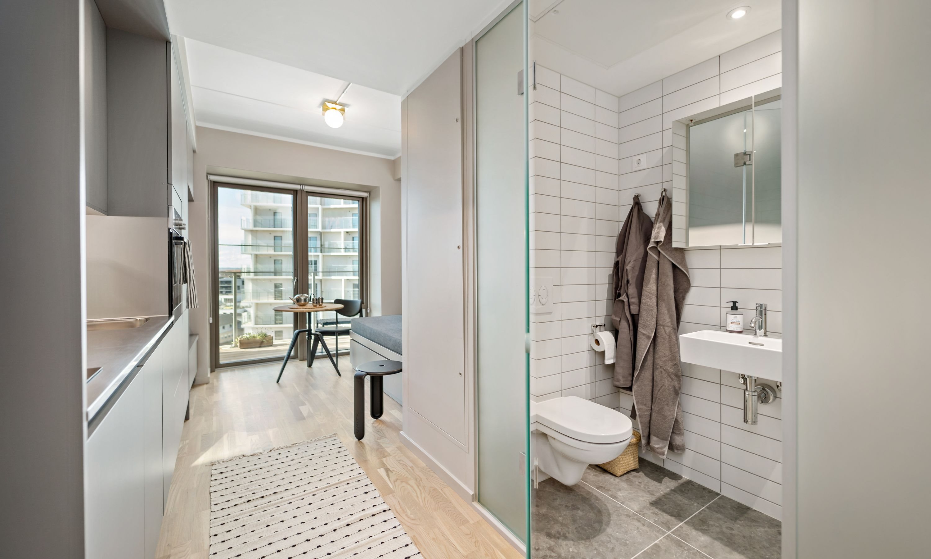 Fremhævet entré billede i fuldskærmstilstand. Billede af Gøteborg Allé 6, 1. 11., 8200 Aarhus N