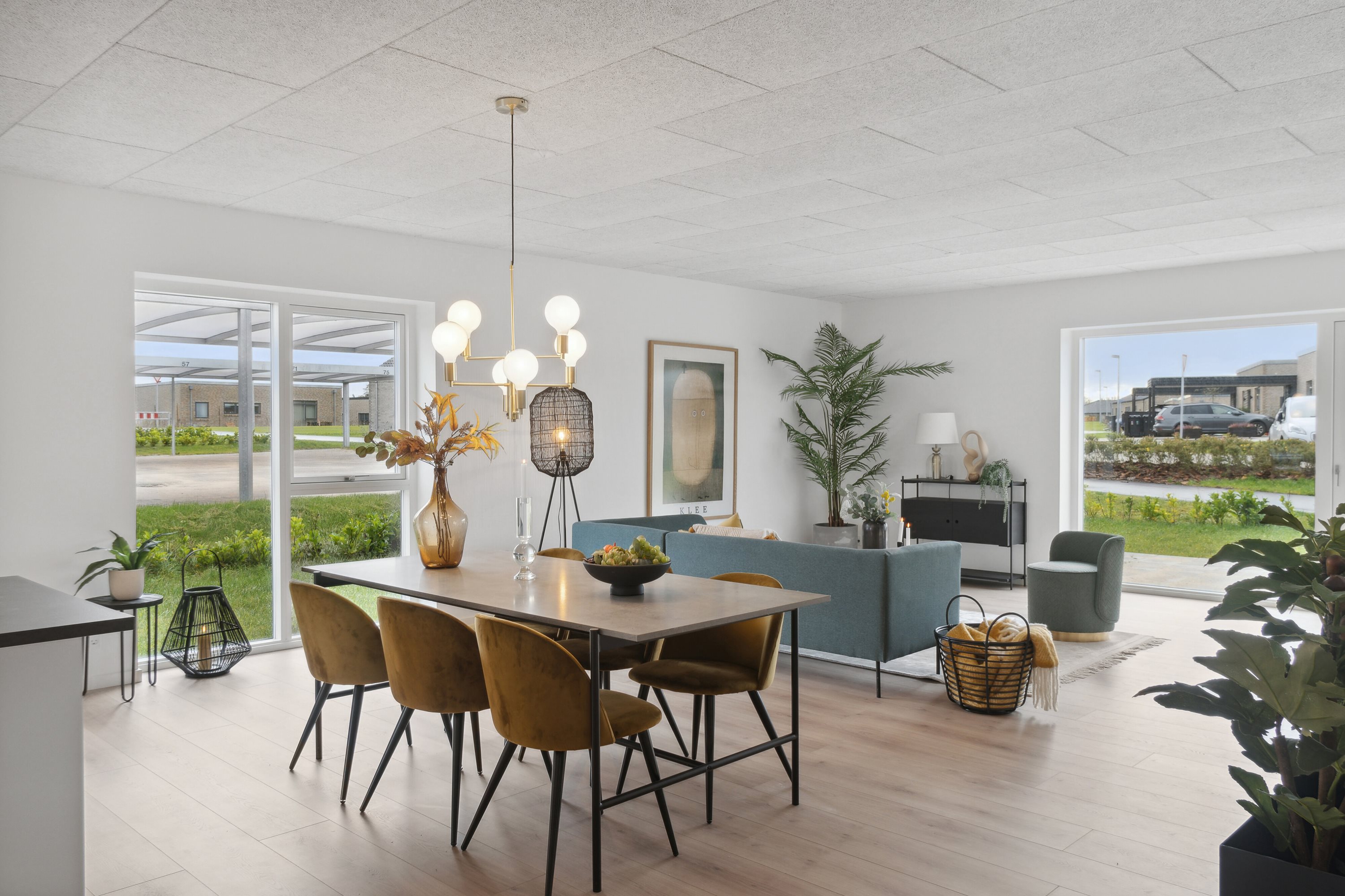 Fremhævet stue billede i fuldskærmstilstand. Billede af Lønnebergvej 71, 1., 8600 Silkeborg