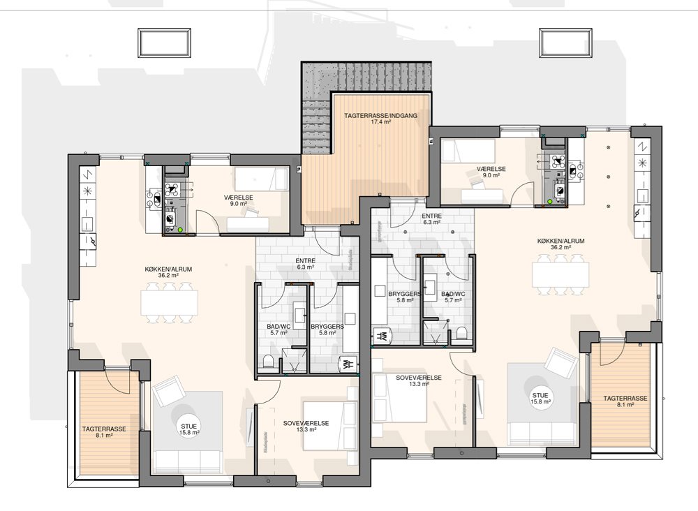 Plantegninger billede af Lønnebergvej 71, 1., 8600 Silkeborg