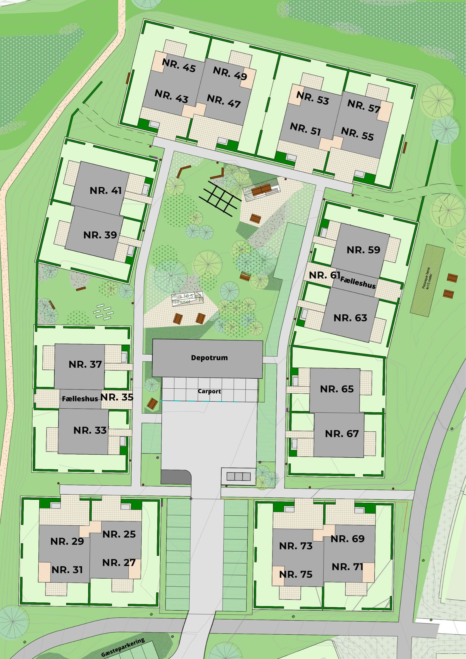 Plantegninger billede af Lønnebergvej 69, st.., 8600 Silkeborg