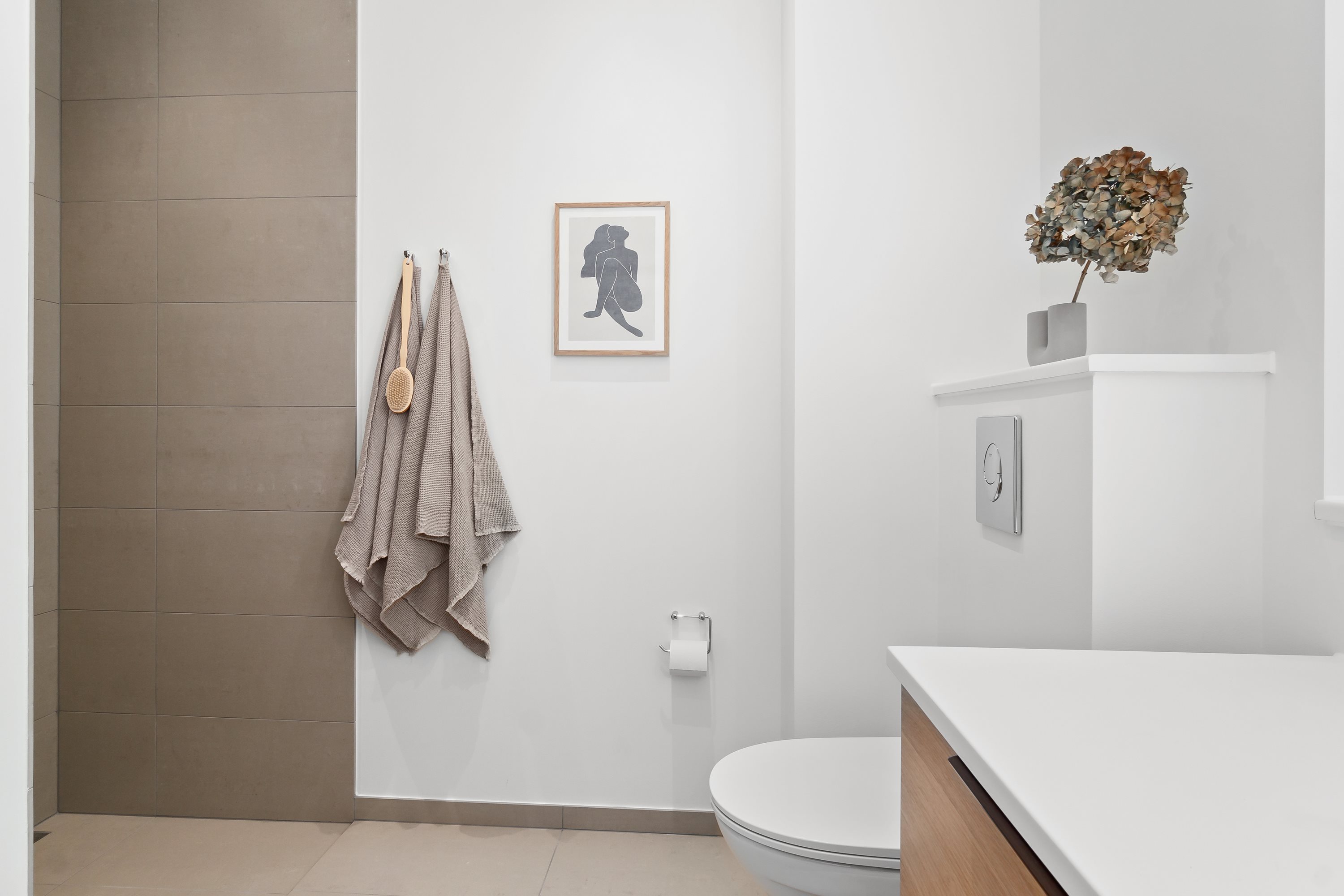 Fremhævet badeværelse billede i fuldskærmstilstand. Billede af Jasminparken 20, Sønder Tranders, 9260 Gistrup