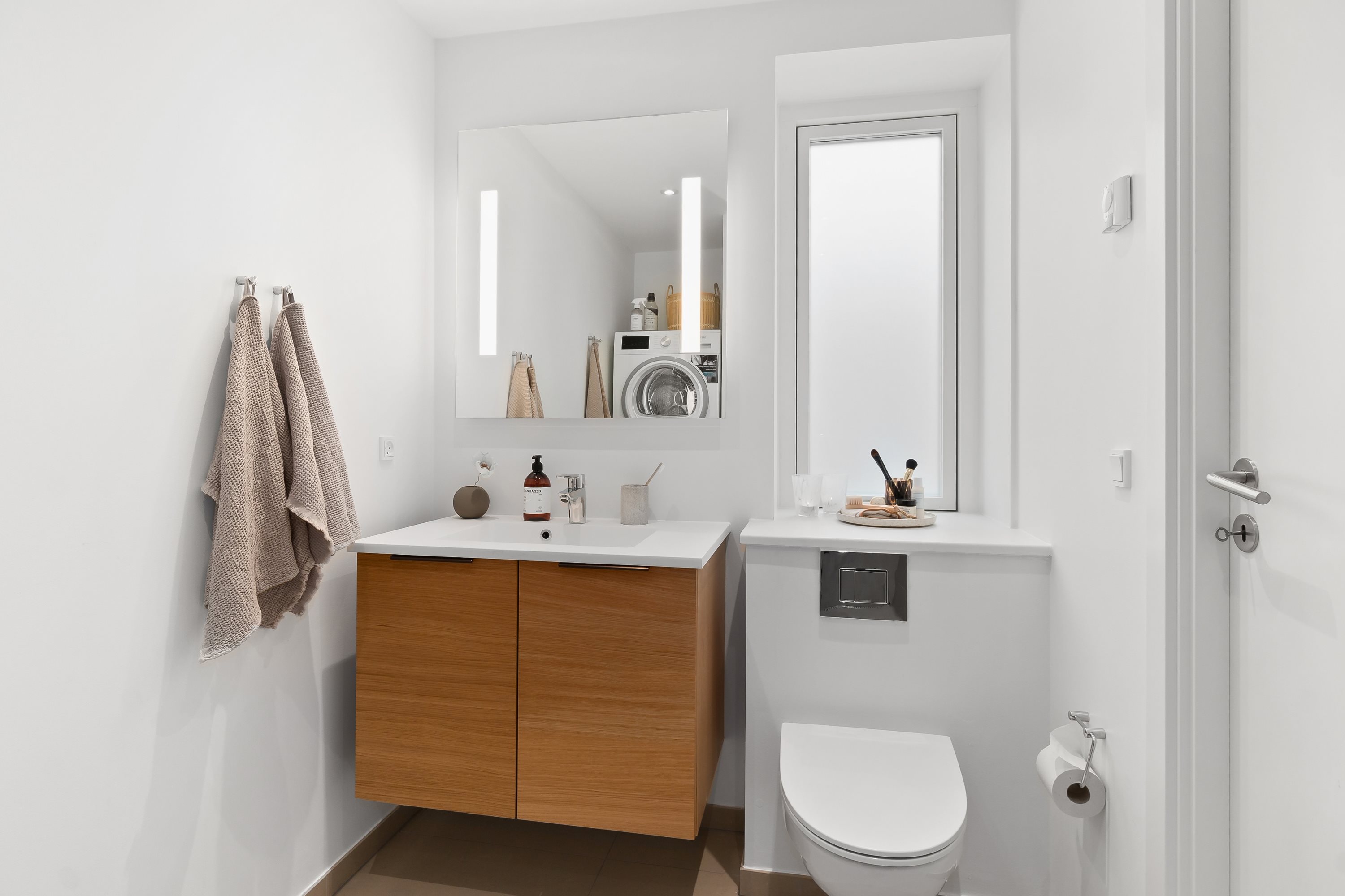 Fremhævet badeværelse billede i fuldskærmstilstand. Billede af Jasminparken 20, Sønder Tranders, 9260 Gistrup