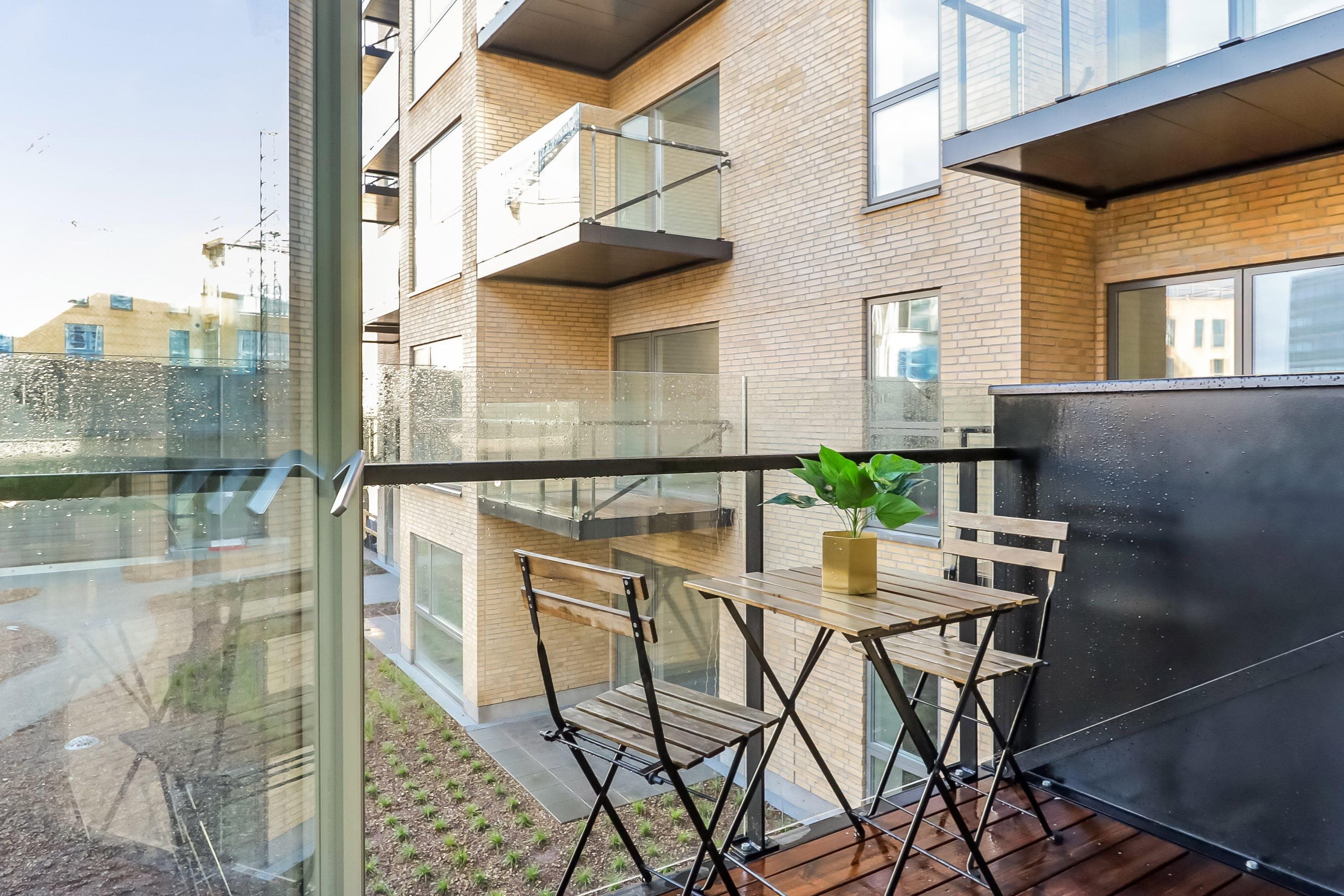 Fremhævet terrasse billede i fuldskærmstilstand. Billede af Skibsbyggerstræde 14, 2. th., 5000 Odense C