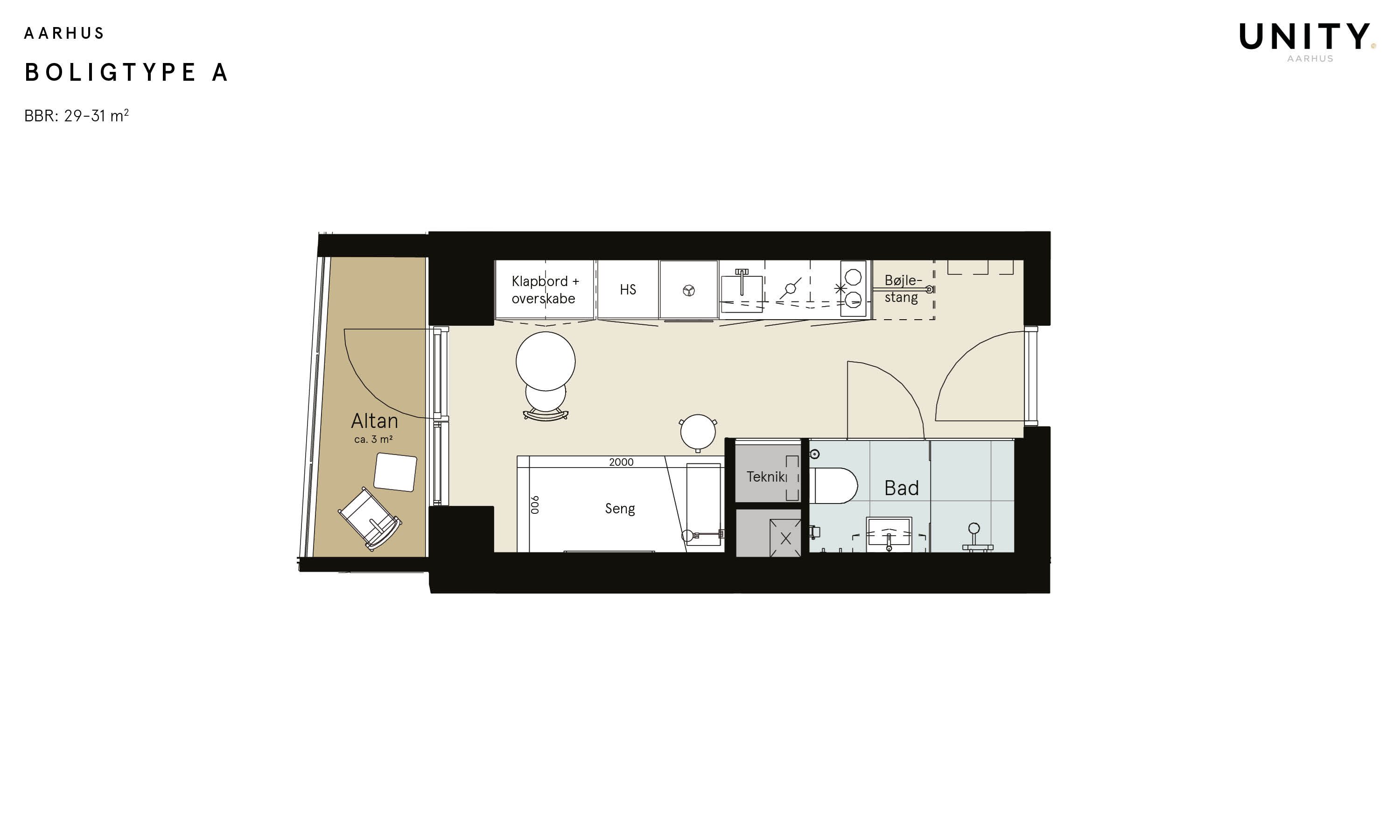 Plantegninger billede af Gøteborg Allé 6, 1. 1., 8200 Aarhus N