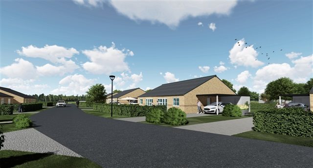 Fremhævet andet billede i fuldskærmstilstand. Billede af Syrenvej 5, Salten, 8653 Them