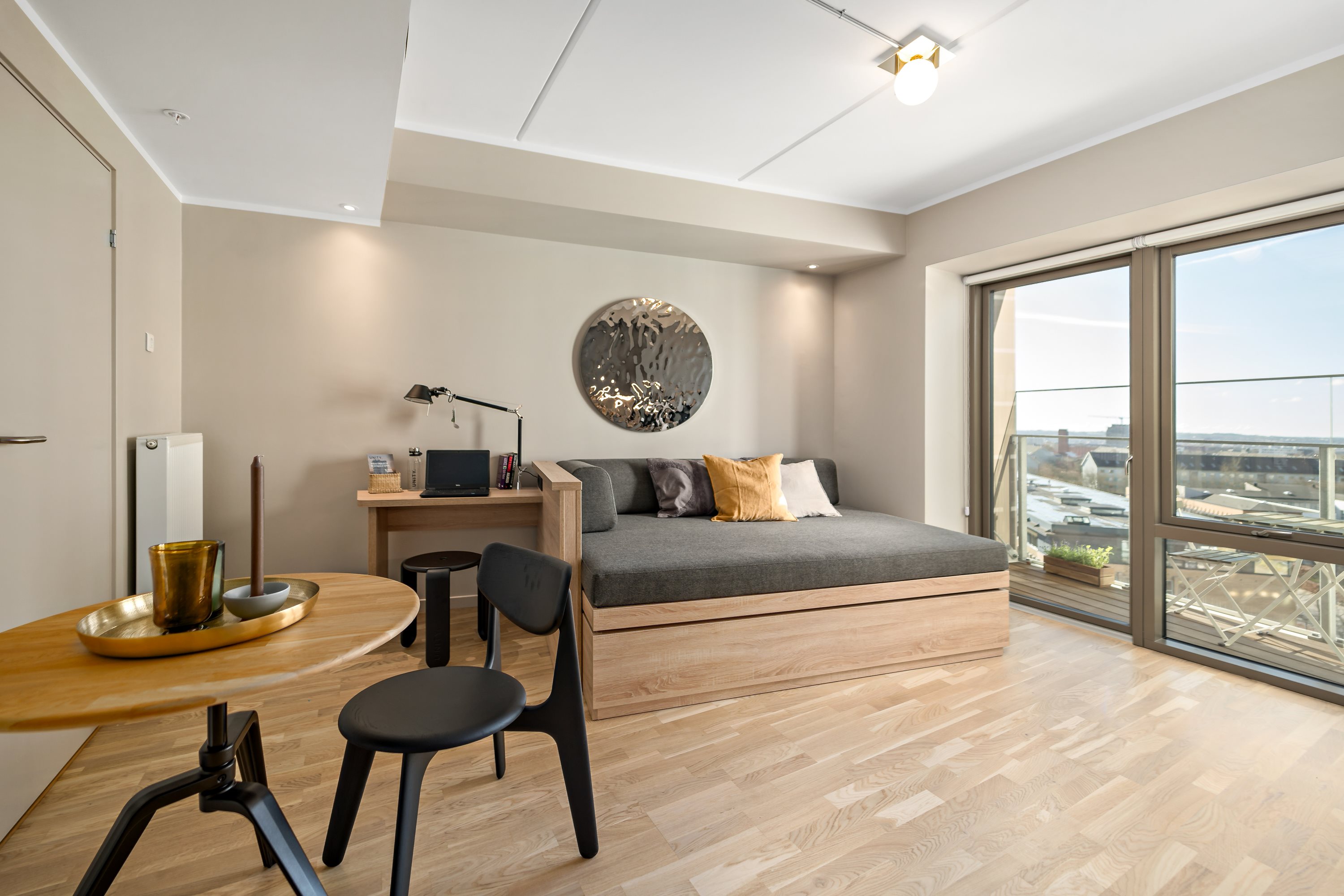 Fremhævet køkken alrum billede i fuldskærmstilstand. Billede af Gøteborg Allé 6, 7. 52., 8200 Aarhus N