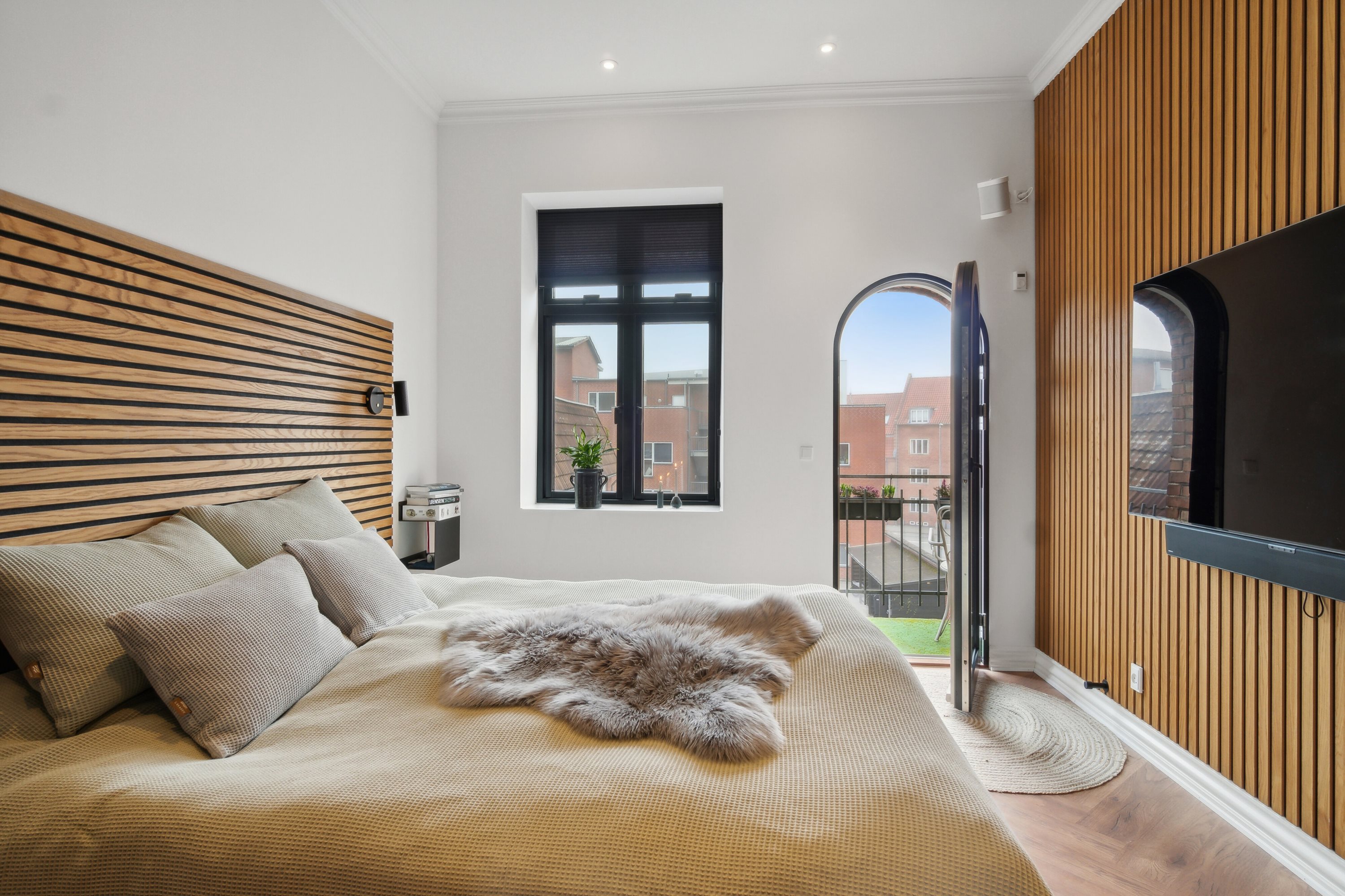 Fremhævet soveværelse billede i fuldskærmstilstand. Billede af Søndergade 23, 2. th., 8600 Silkeborg