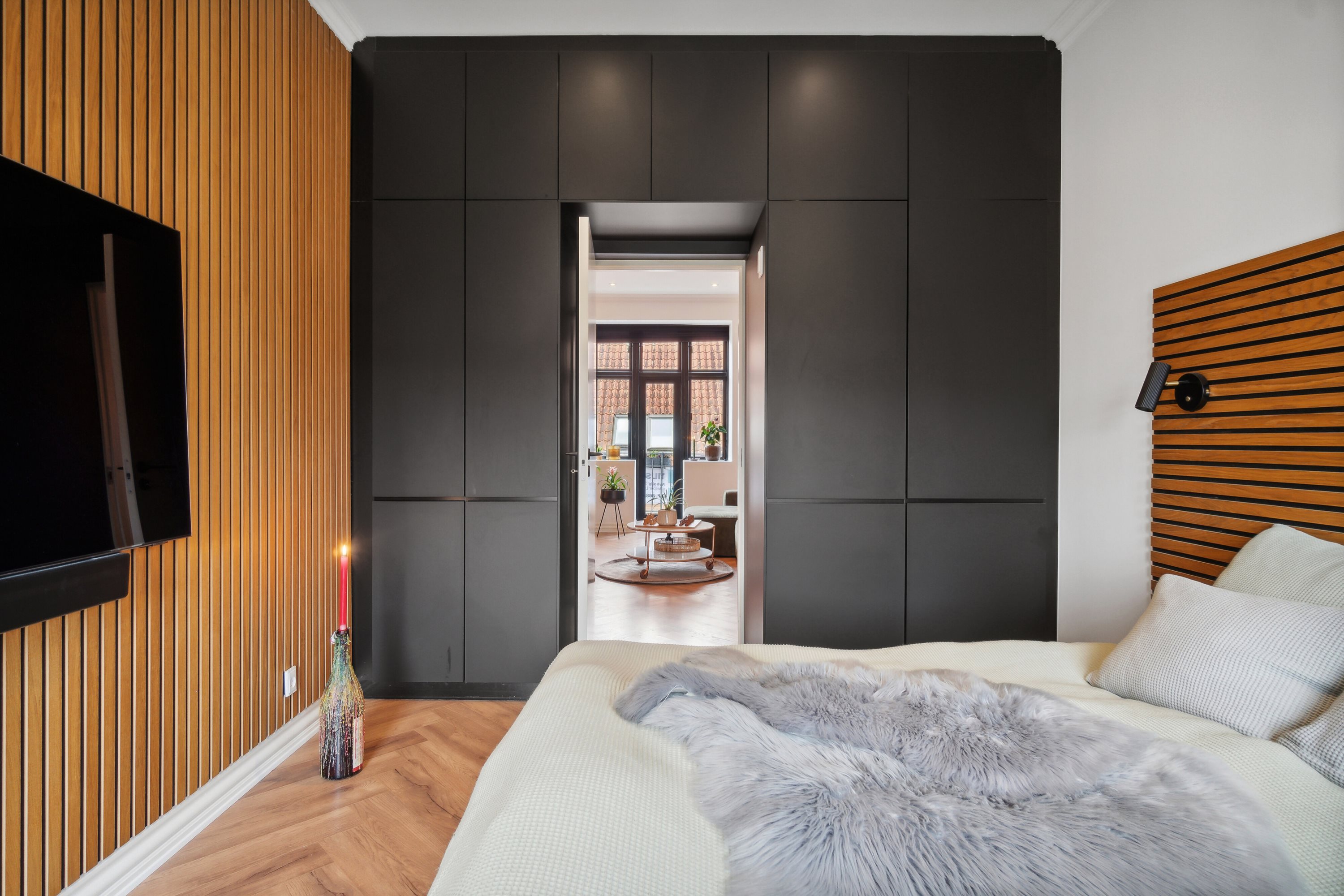 Fremhævet indendørs billede i fuldskærmstilstand. Billede af Søndergade 23, 2. th., 8600 Silkeborg