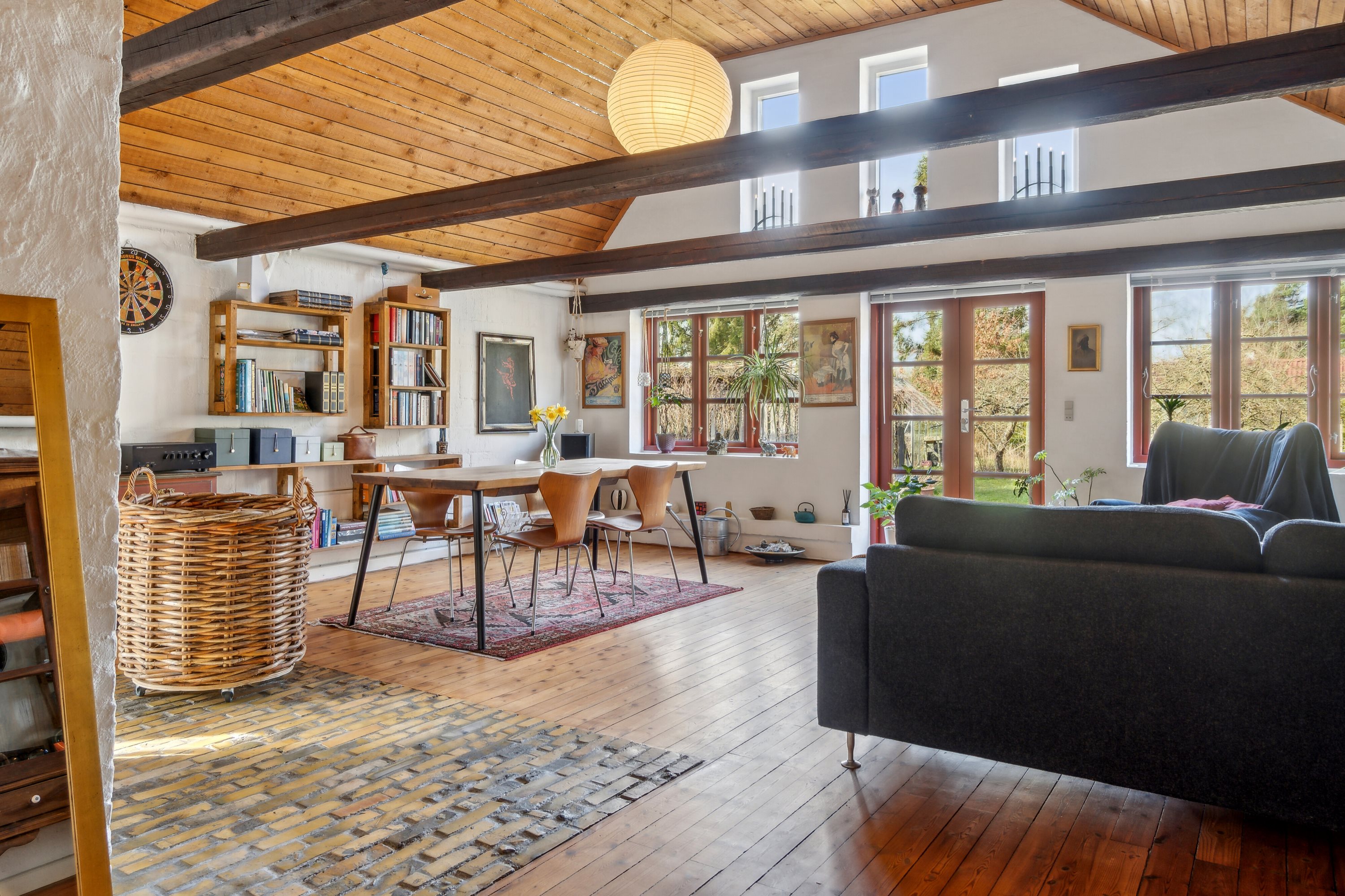 Miniaturebillede 2: stue. Billede af Stormgårdsvej 13, Skuldelev, 4050 Skibby