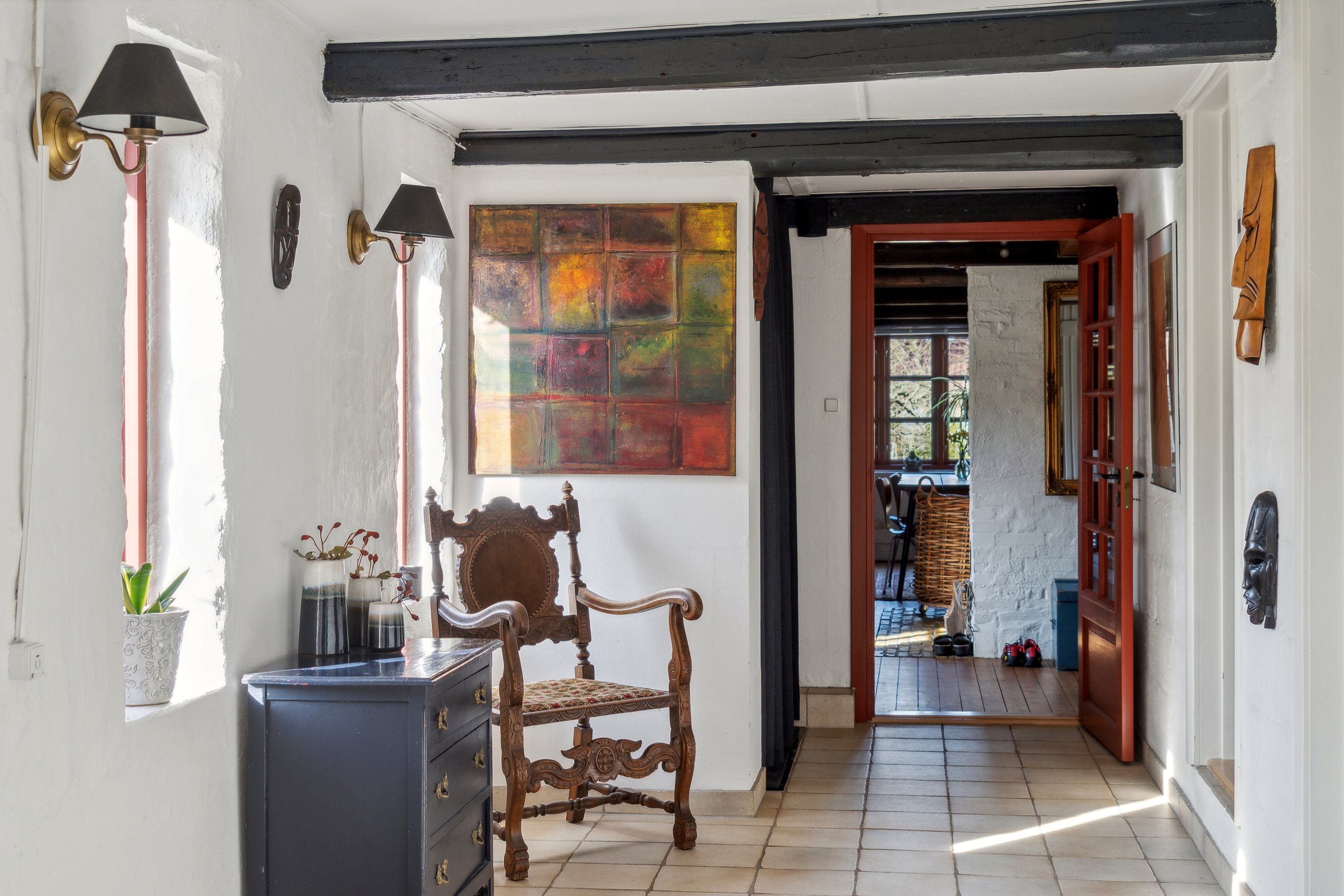 Fremhævet gang billede i fuldskærmstilstand. Billede af Stormgårdsvej 13, Skuldelev, 4050 Skibby