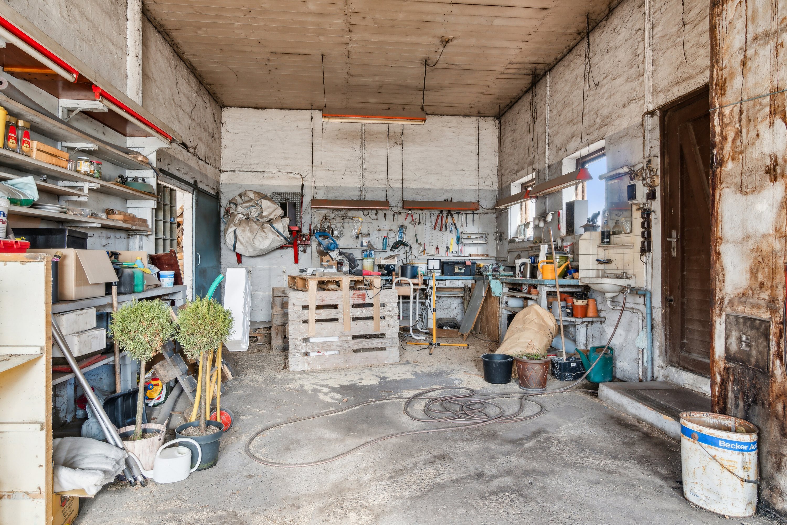 Fremhævet garage billede i fuldskærmstilstand. Billede af Bromøllevej 43, Hunstrup, 7700 Thisted