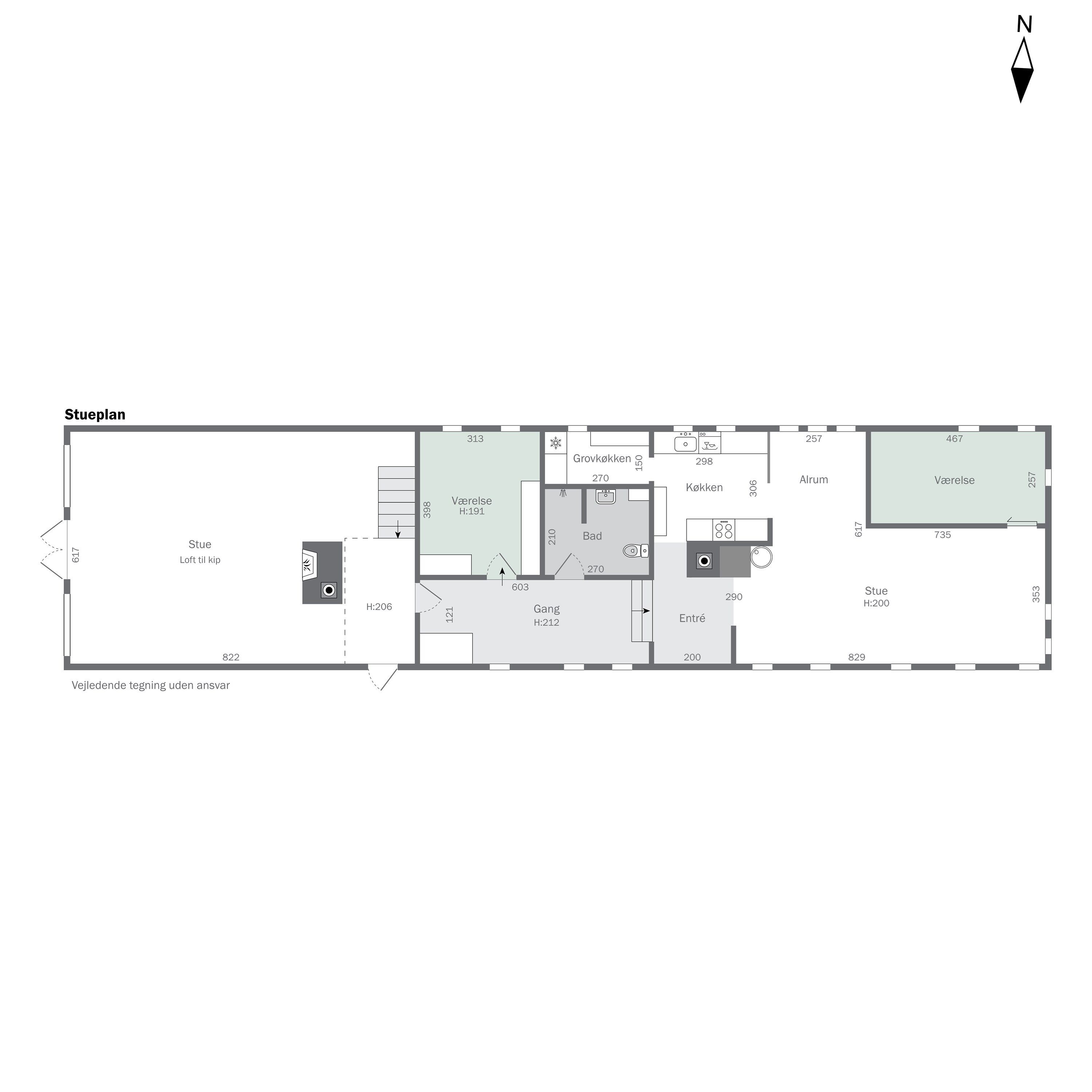 Plantegninger billede af Stormgårdsvej 13, Skuldelev, 4050 Skibby