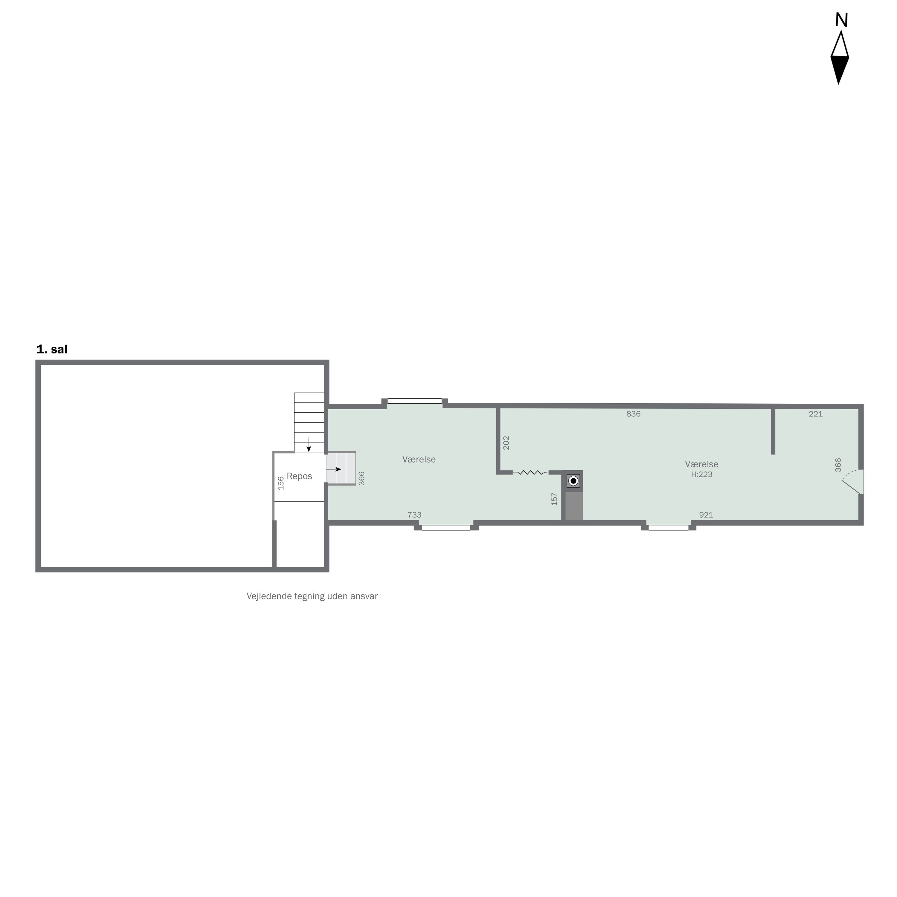 Plantegninger billede af Stormgårdsvej 13, Skuldelev, 4050 Skibby