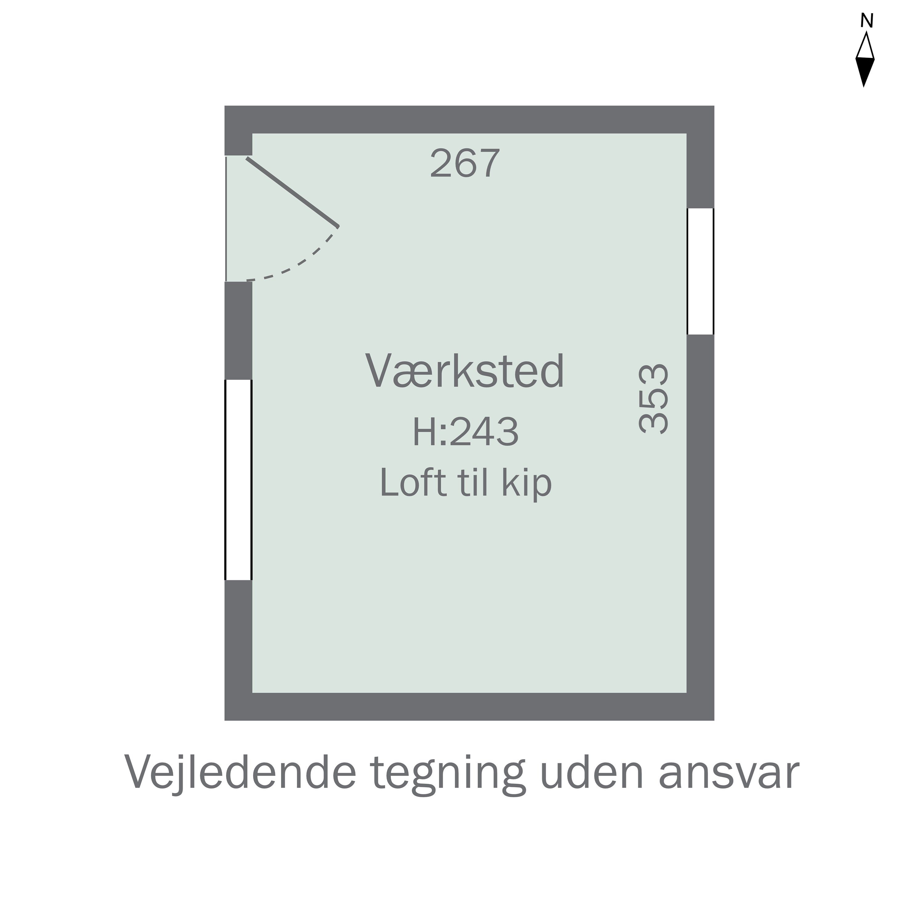 Plantegninger billede af Stormgårdsvej 13, Skuldelev, 4050 Skibby