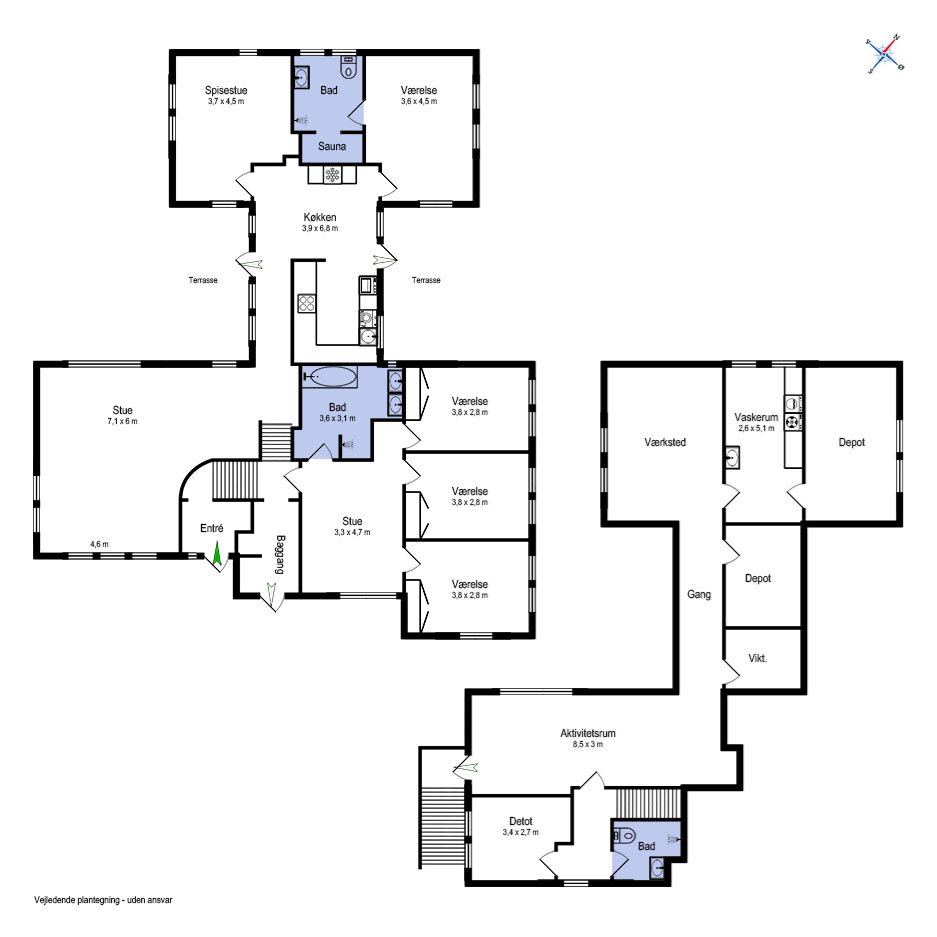 Plantegninger billede af Peders Toft 18, 8362 Hørning