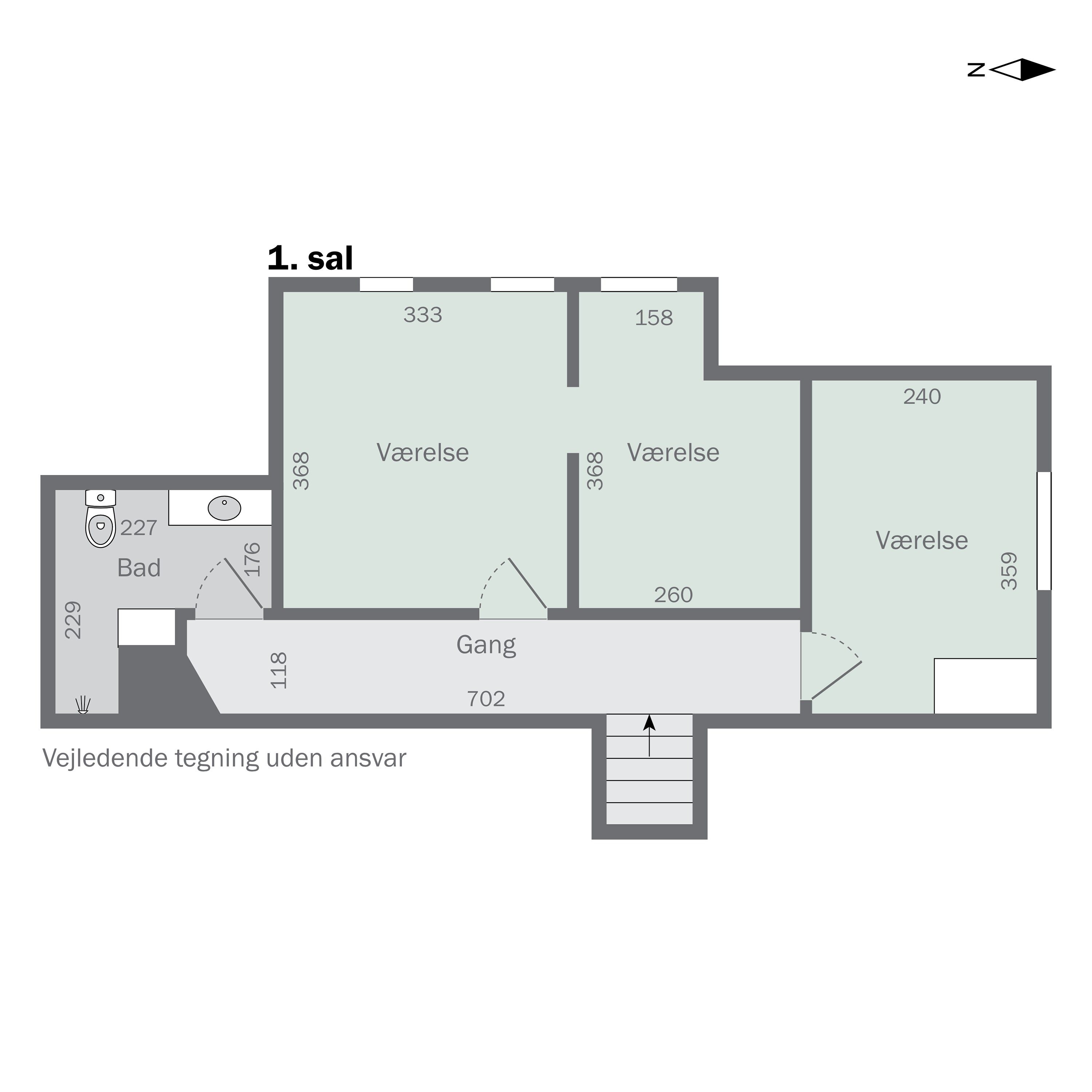 Plantegninger billede af Ørevadbrovej 65, 8632 Lemming