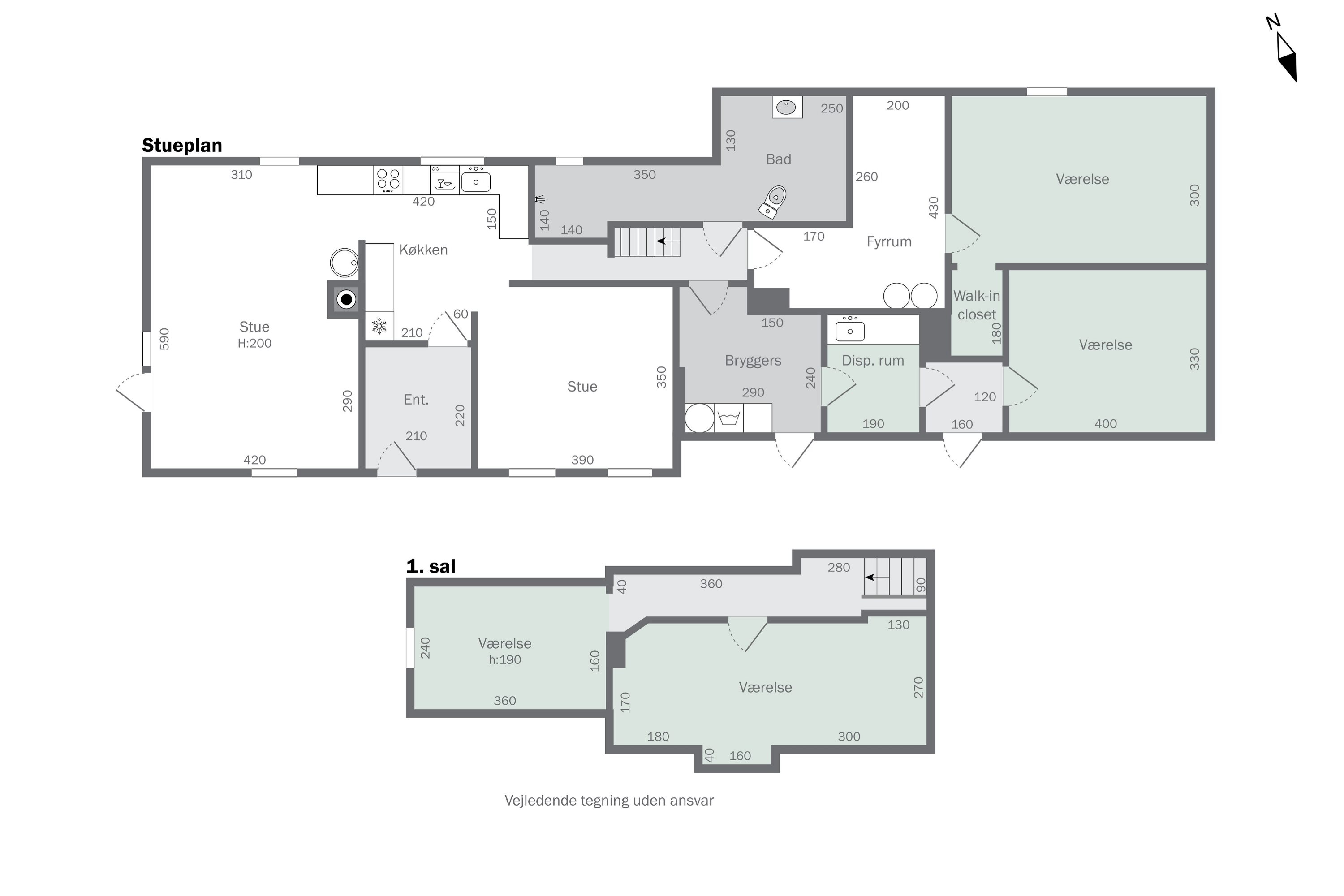 Plantegninger billede af Førslev Bygade 6, 4690 Haslev