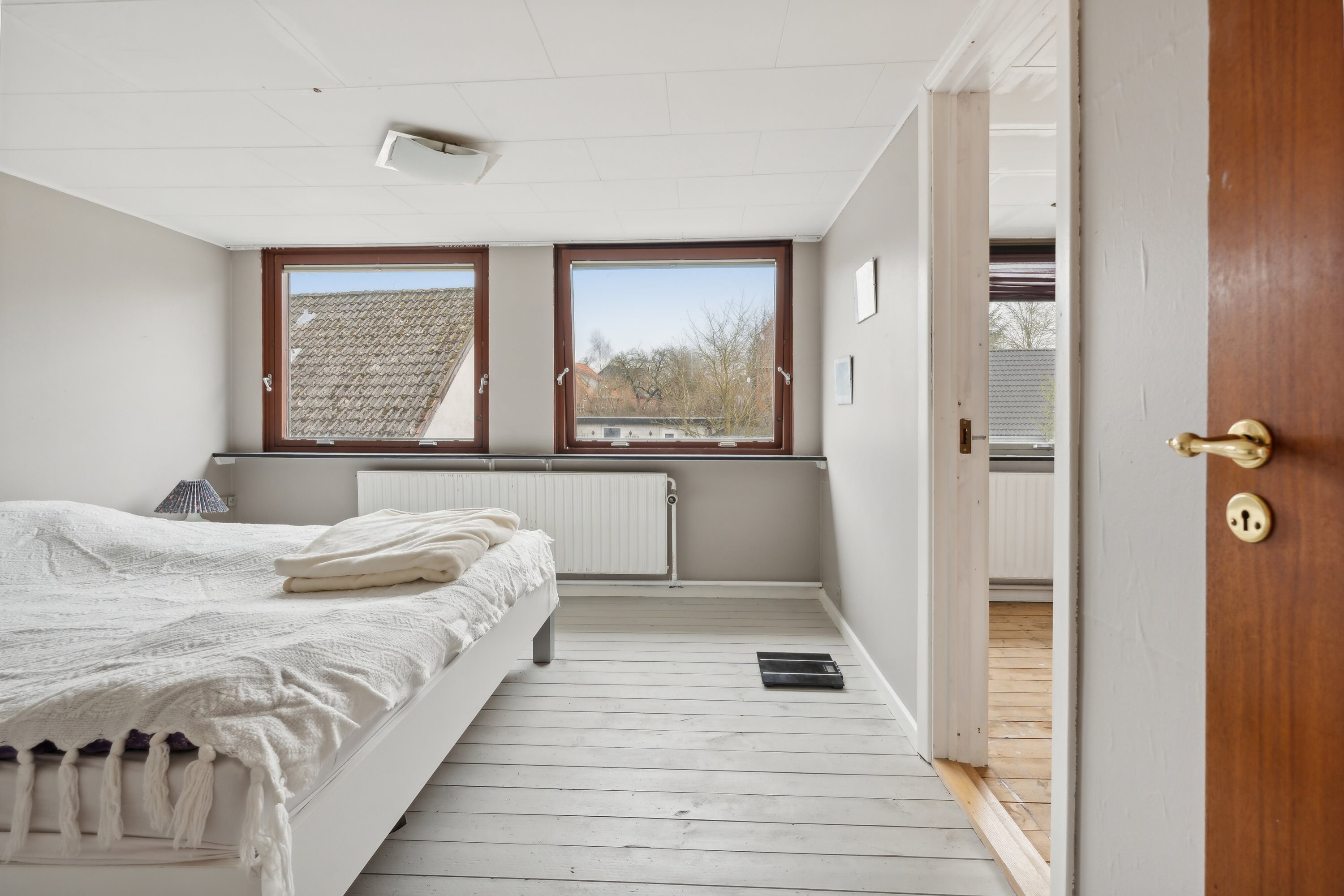 Fremhævet soveværelse billede i fuldskærmstilstand. Billede af Ørevadbrovej 65, 8632 Lemming