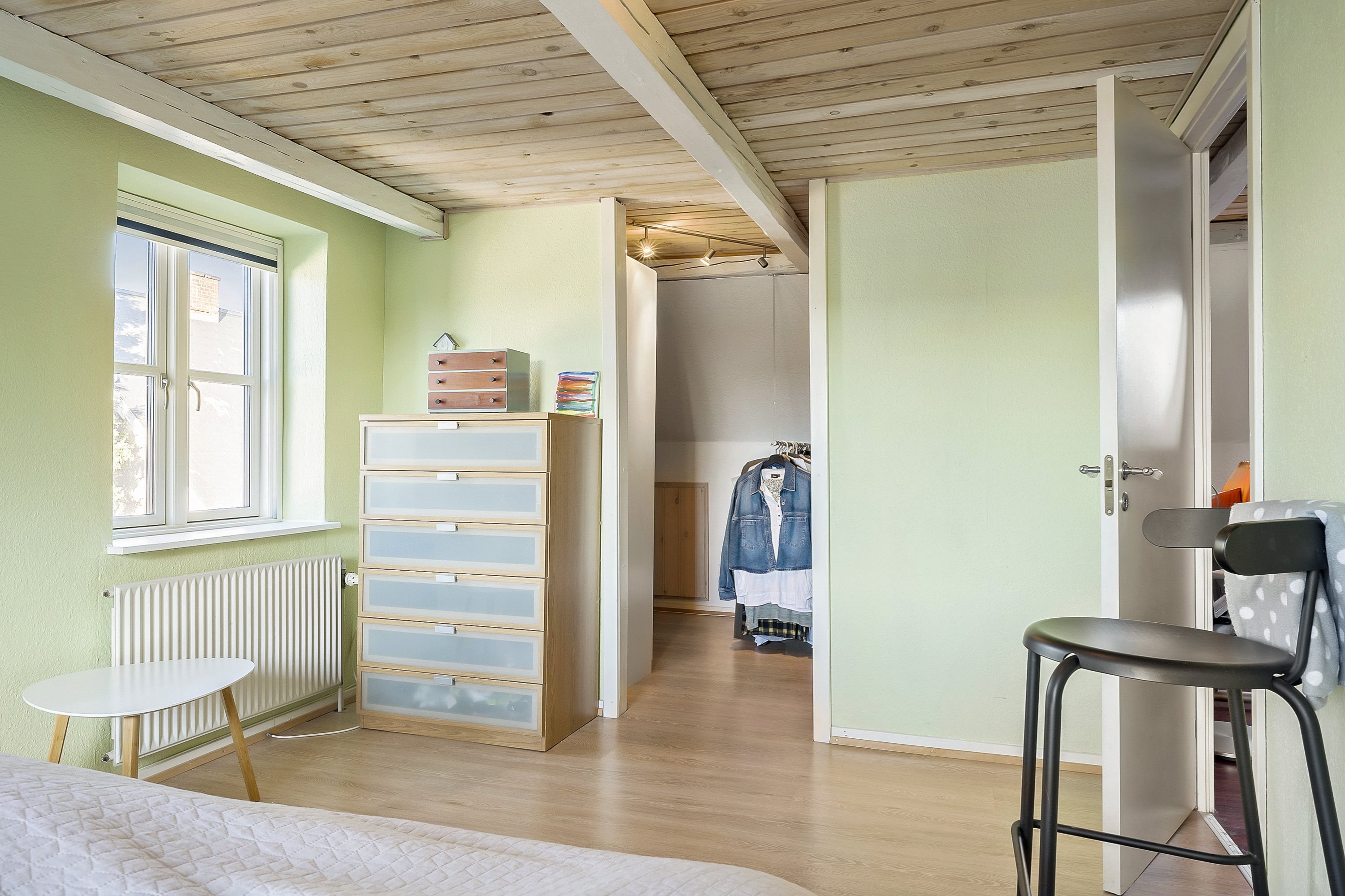 Fremhævet soveværelse billede i fuldskærmstilstand. Billede af Viborgvej 24, Hammershøj, 8830 Tjele