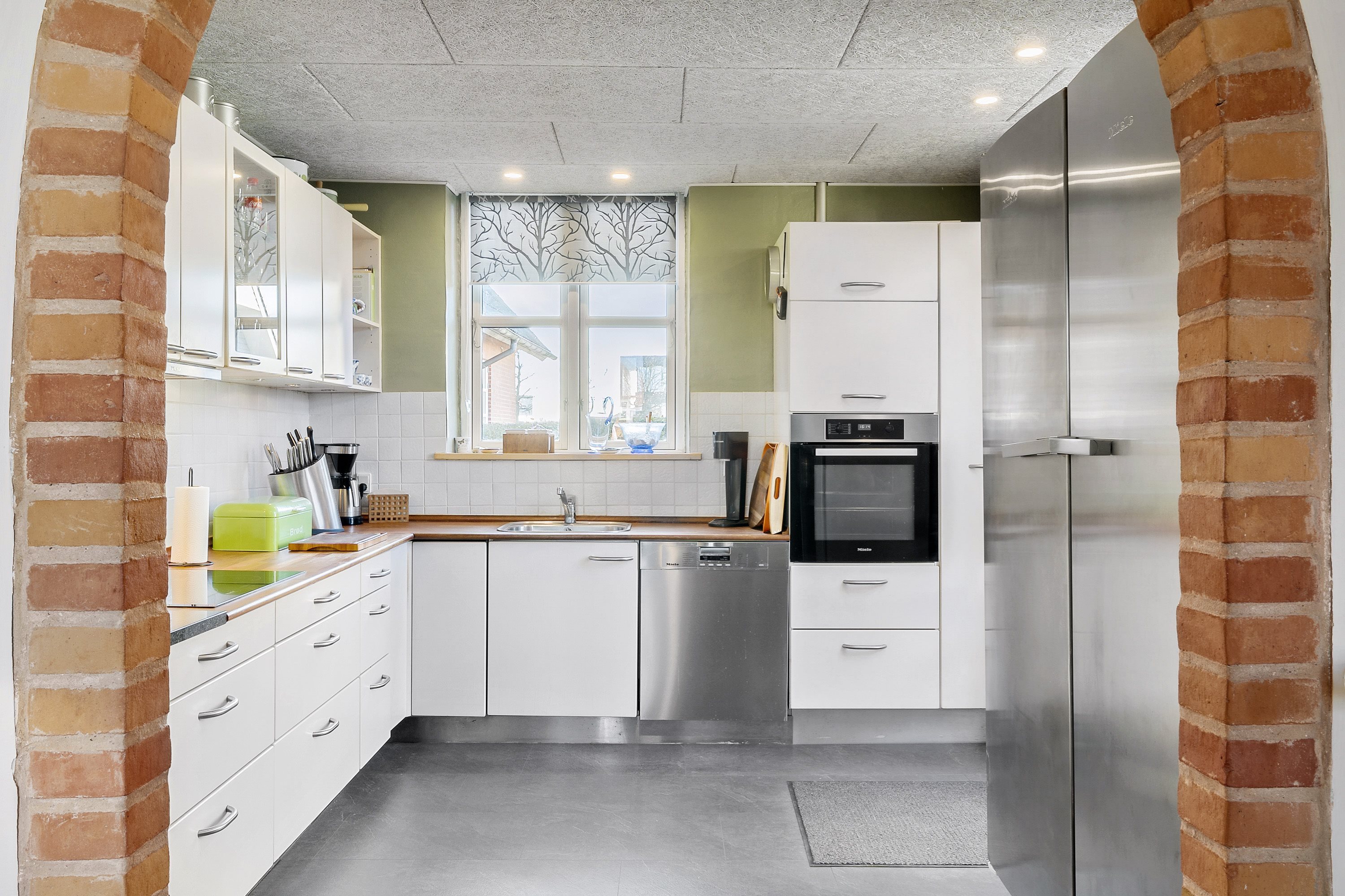 Fremhævet køkken billede i fuldskærmstilstand. Billede af Viborgvej 24, Hammershøj, 8830 Tjele