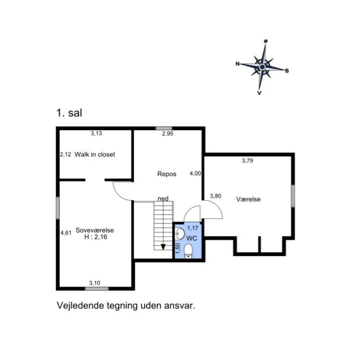 Plantegninger billede af Viborgvej 24, Hammershøj, 8830 Tjele