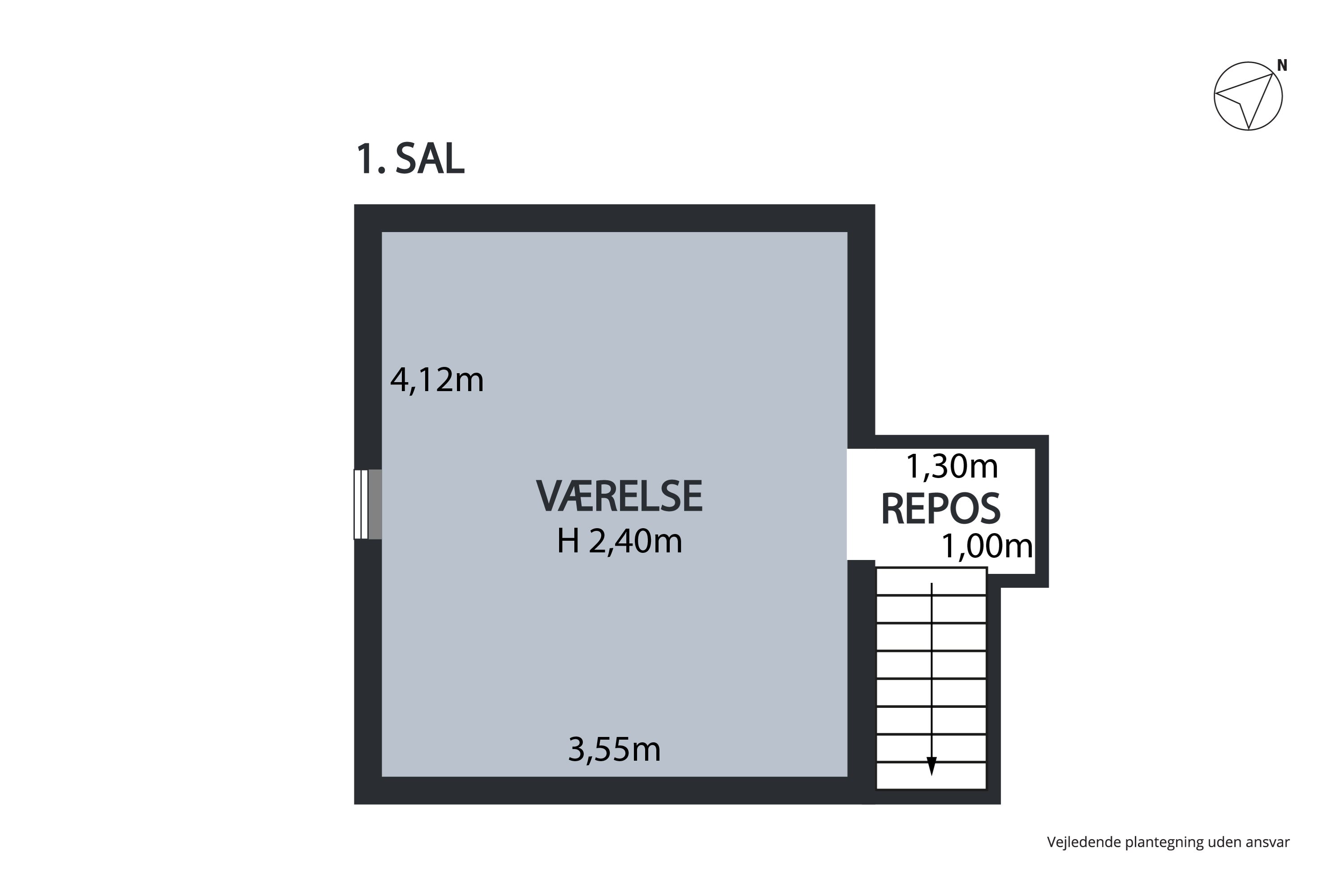 Plantegninger billede af Strandgade 14, 4. tv., 1401 København K