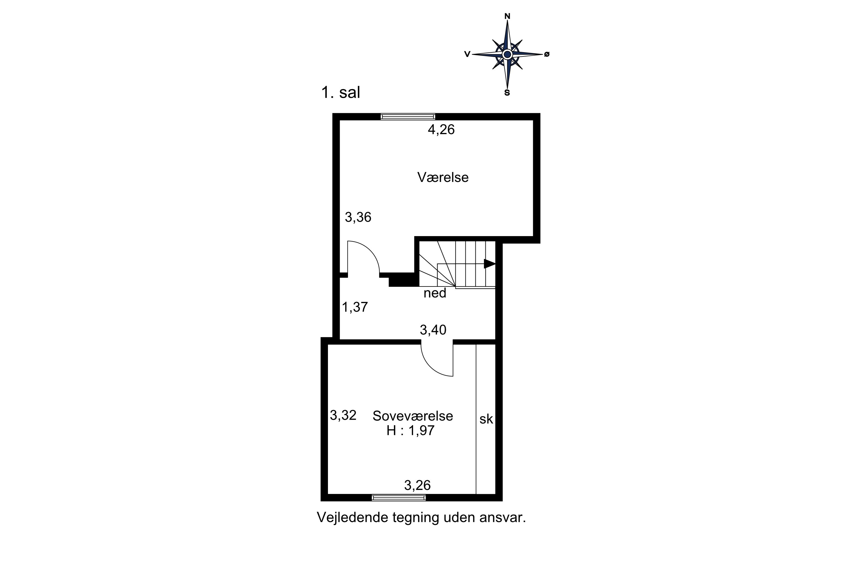 Plantegninger billede af Svingkærvej 12, 4760 Vordingborg
