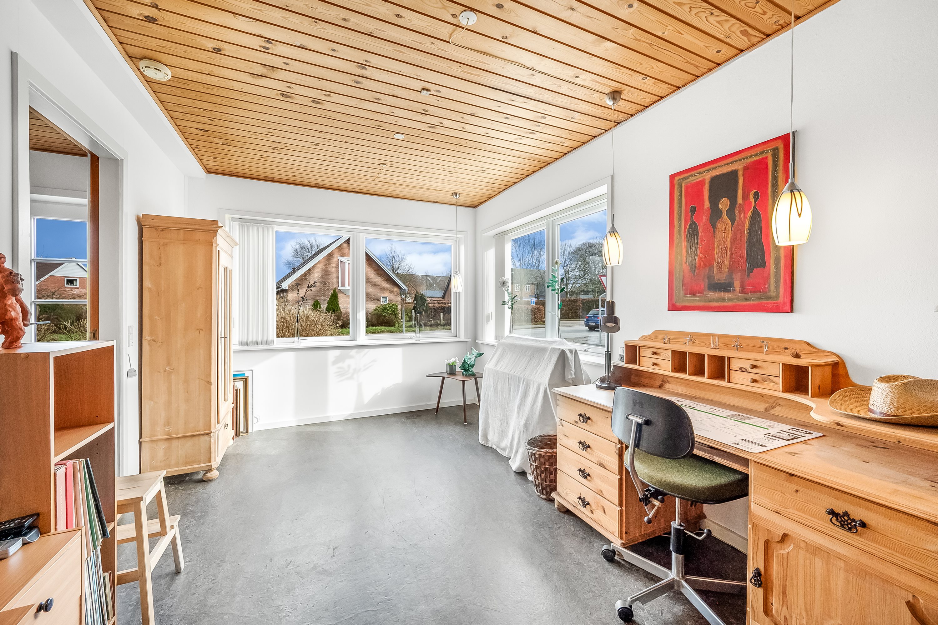 Fremhævet værelse billede i fuldskærmstilstand. Billede af Hovedgaden 107, 6971 Spjald