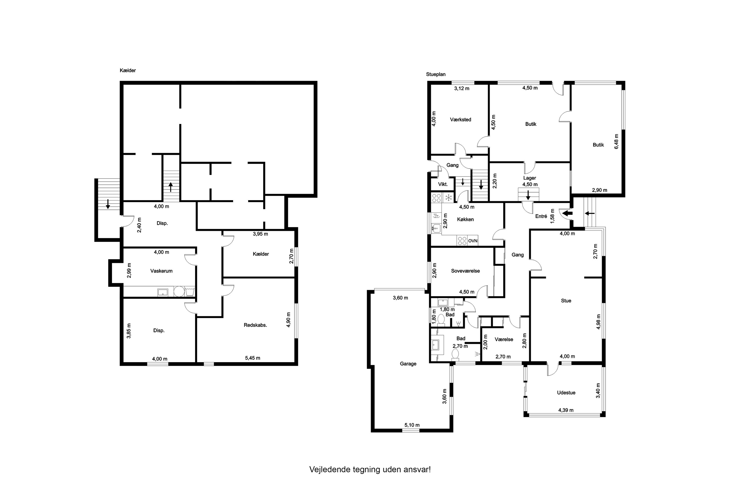 Plantegninger billede af Hovedgaden 107, 6971 Spjald