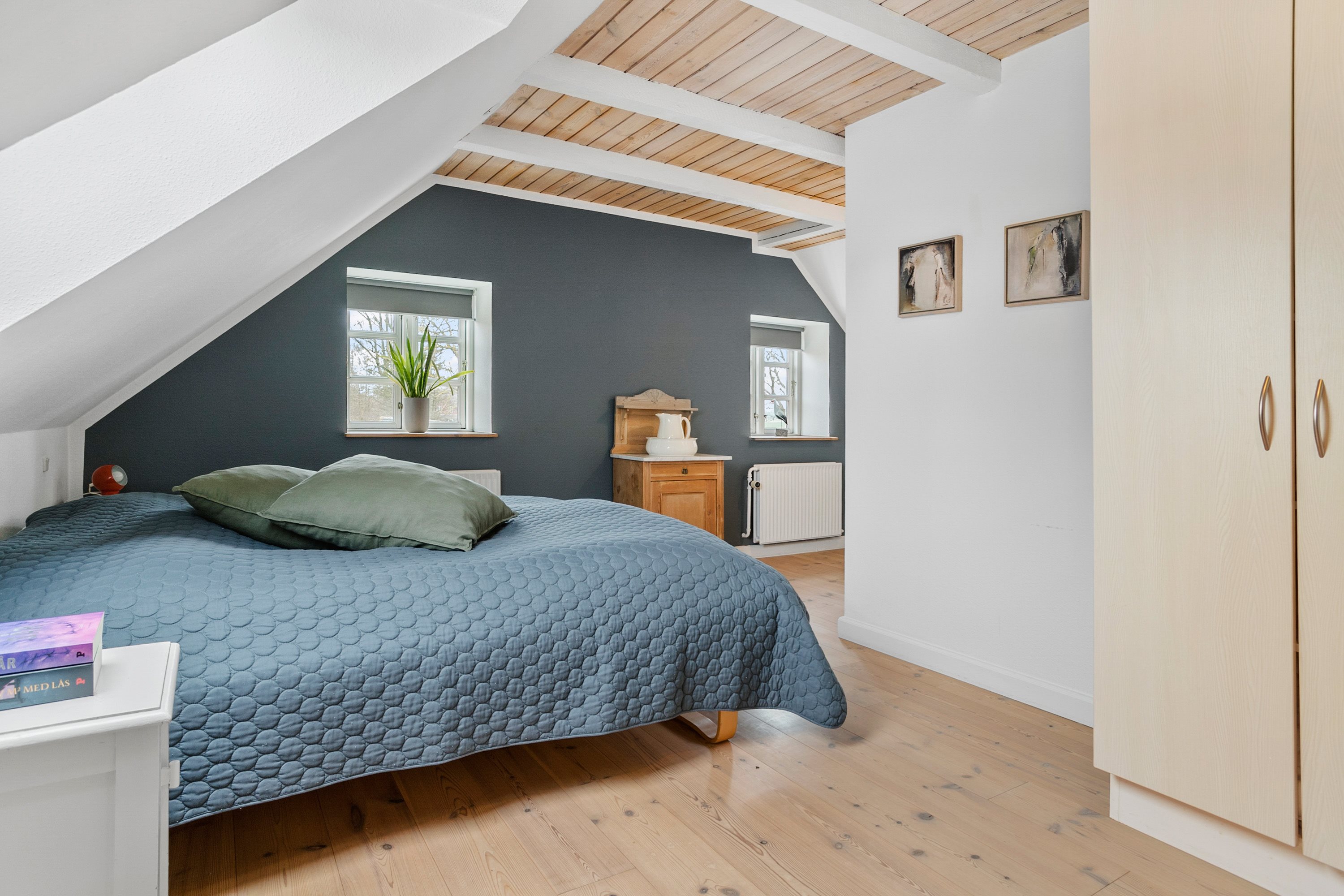 Fremhævet soveværelse billede i fuldskærmstilstand. Billede af Hadrupvej 4, 8350 Hundslund