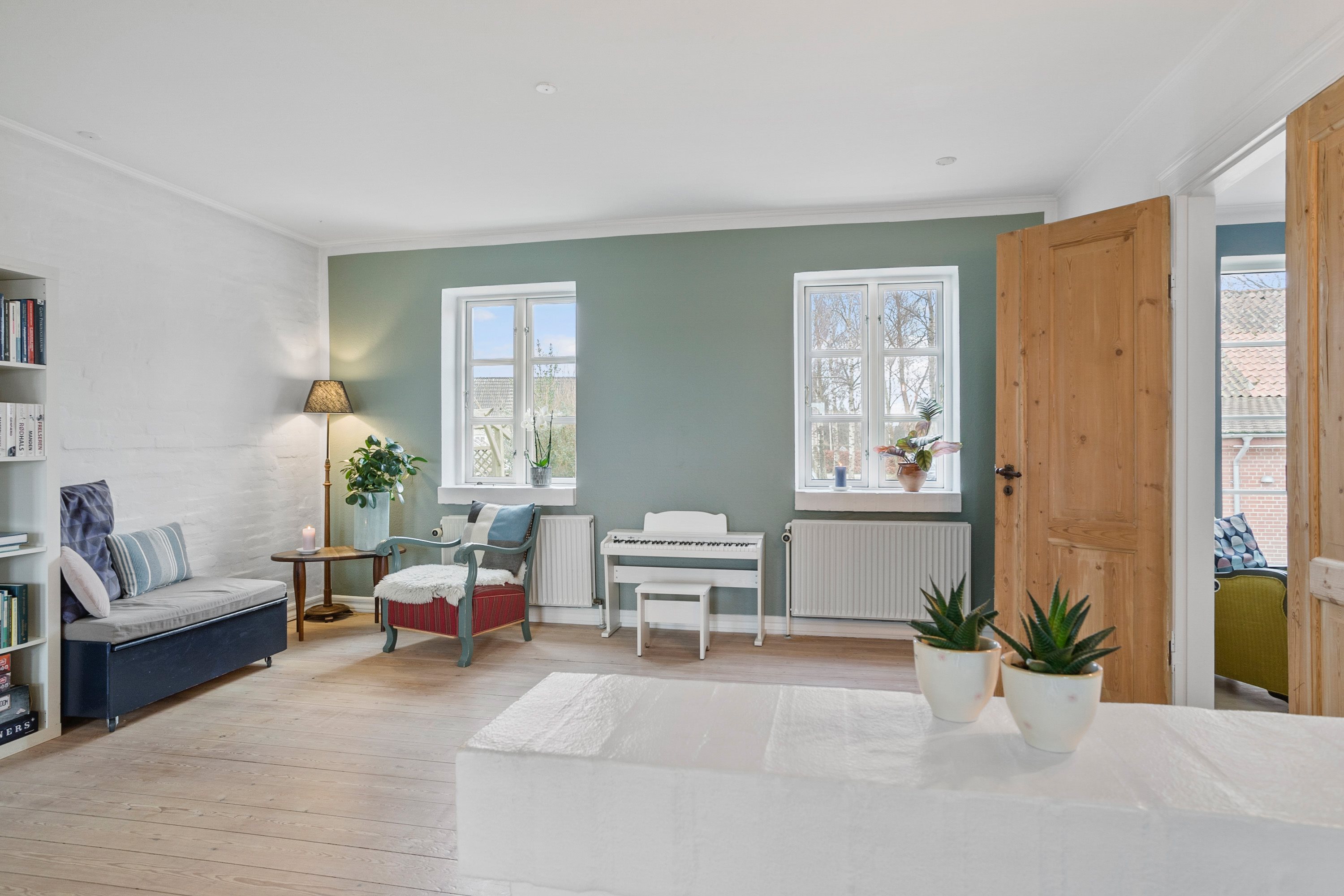 Fremhævet stue billede i fuldskærmstilstand. Billede af Hadrupvej 4, 8350 Hundslund