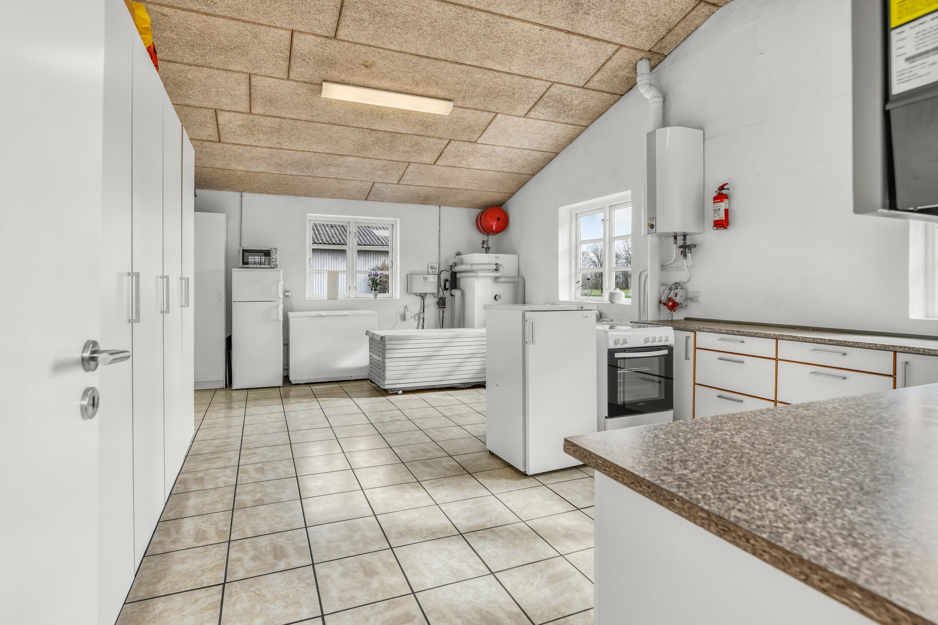 Fremhævet køkken, garage  billede i fuldskærmstilstand. Billede af Morsbølvej 84, Morsbøl, 7200 Grindsted