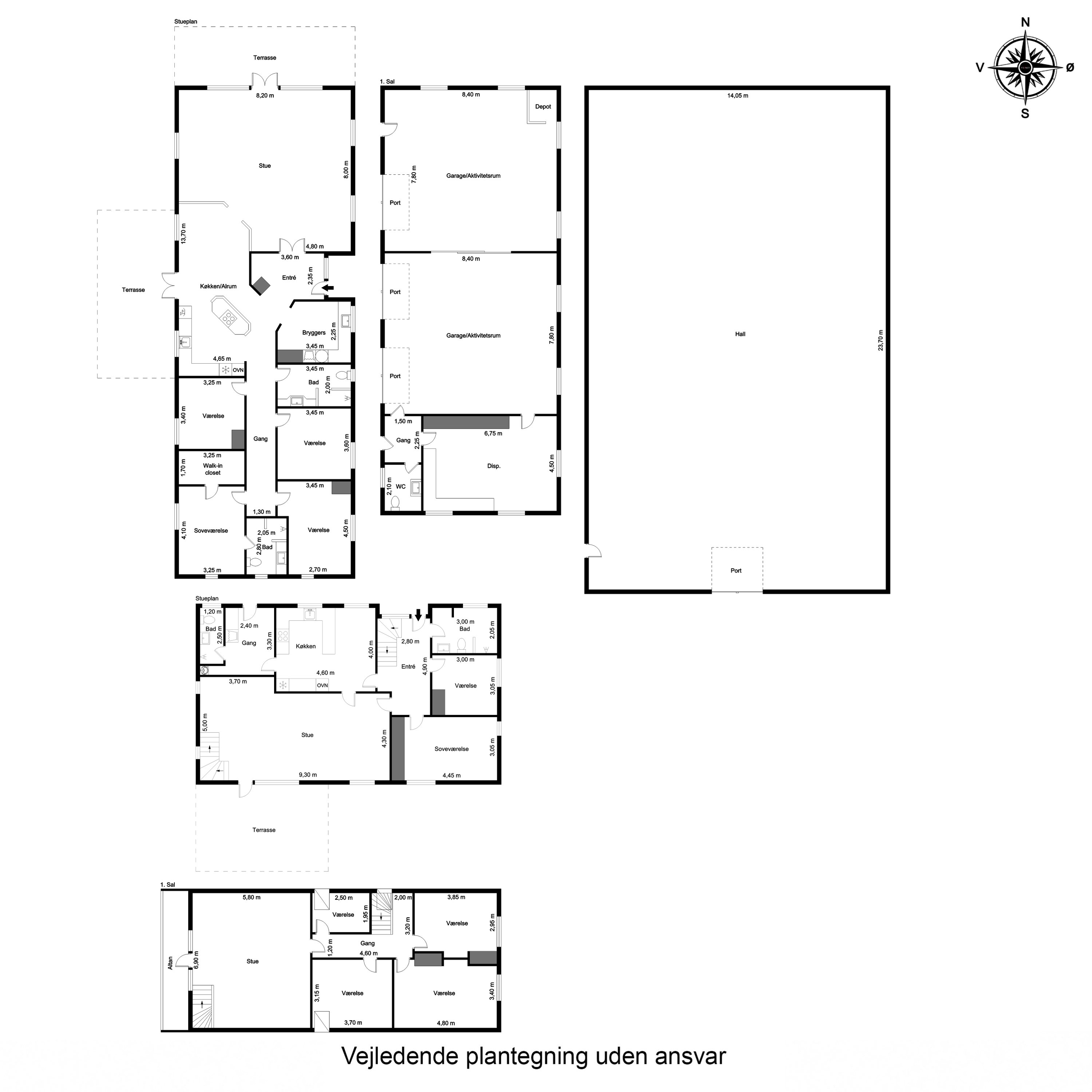 Plantegninger billede af Morsbølvej 84, Morsbøl, 7200 Grindsted